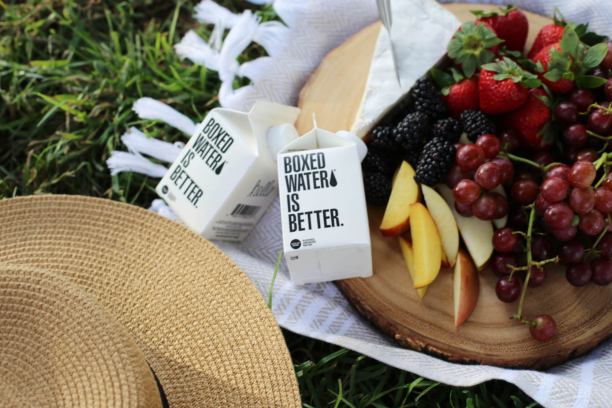 boxed water retree project styled by kasey