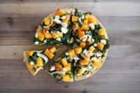 fall cauliflower crust pizza
