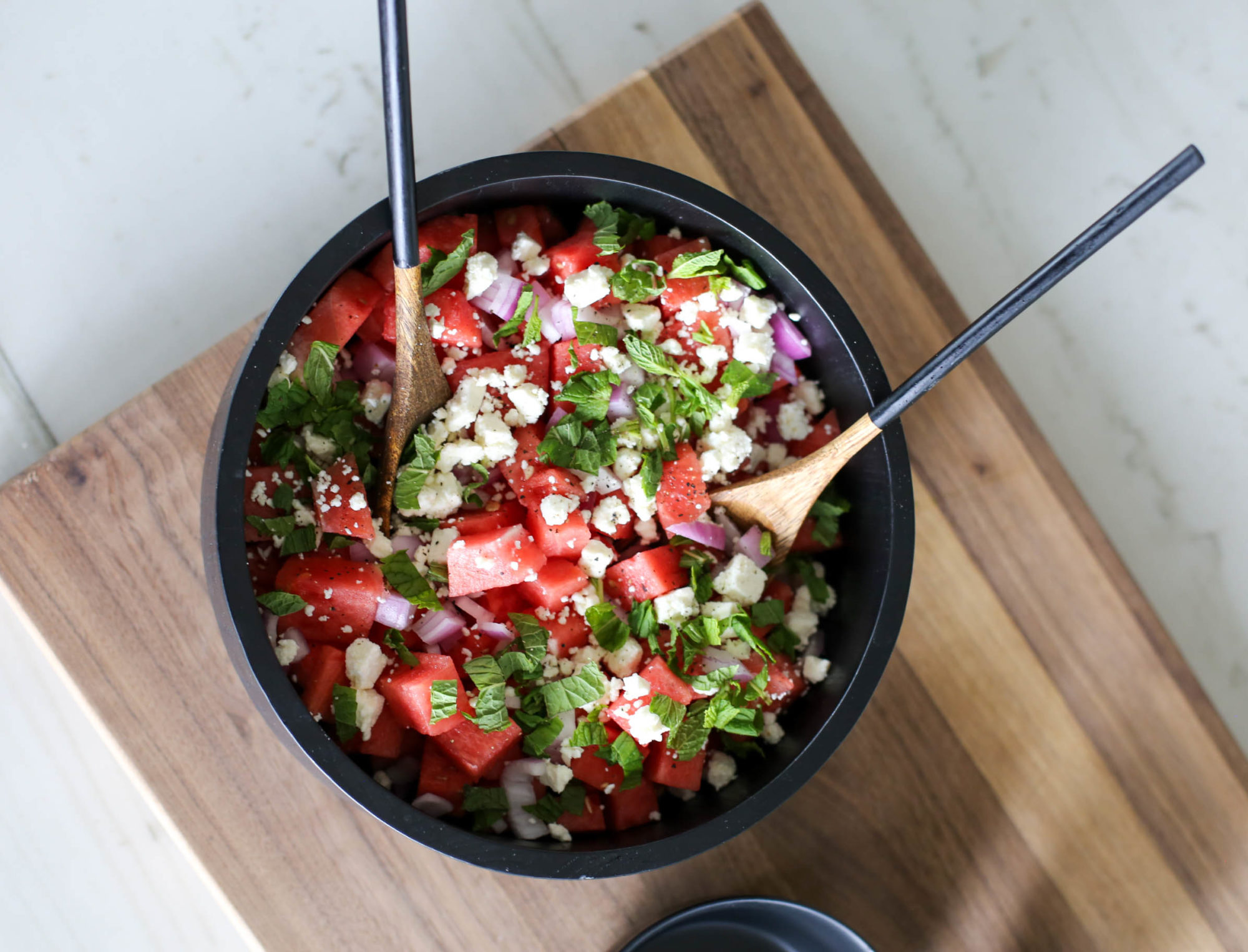 watermelon summer salad