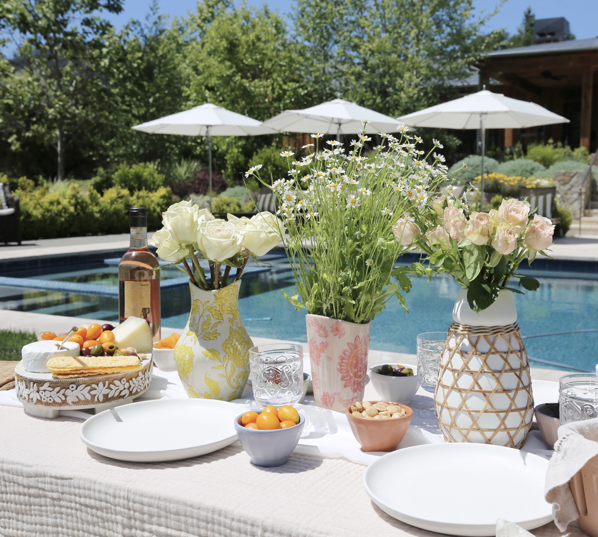 outdoor picnic setup 