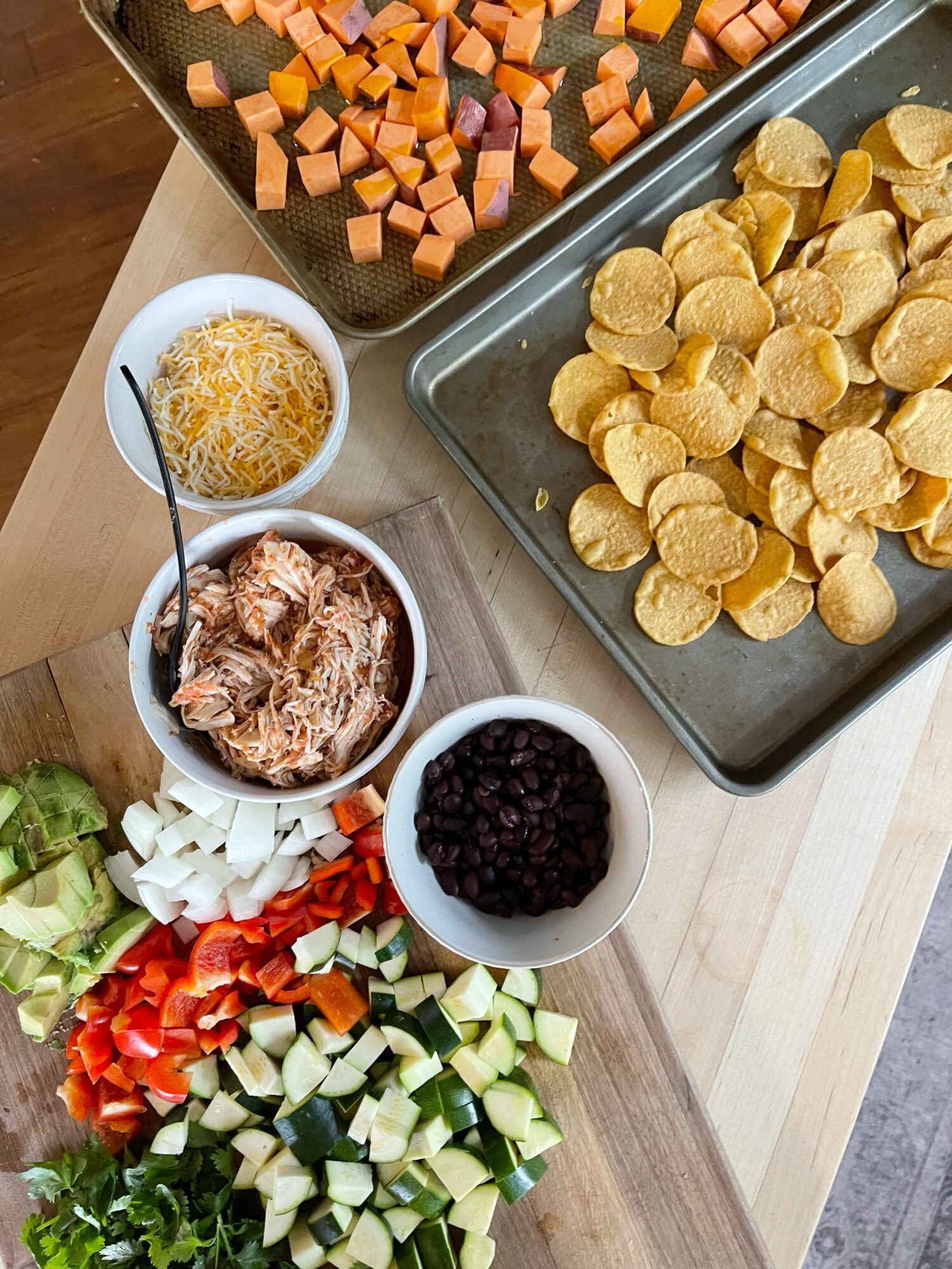 nacho sheet pan dinner