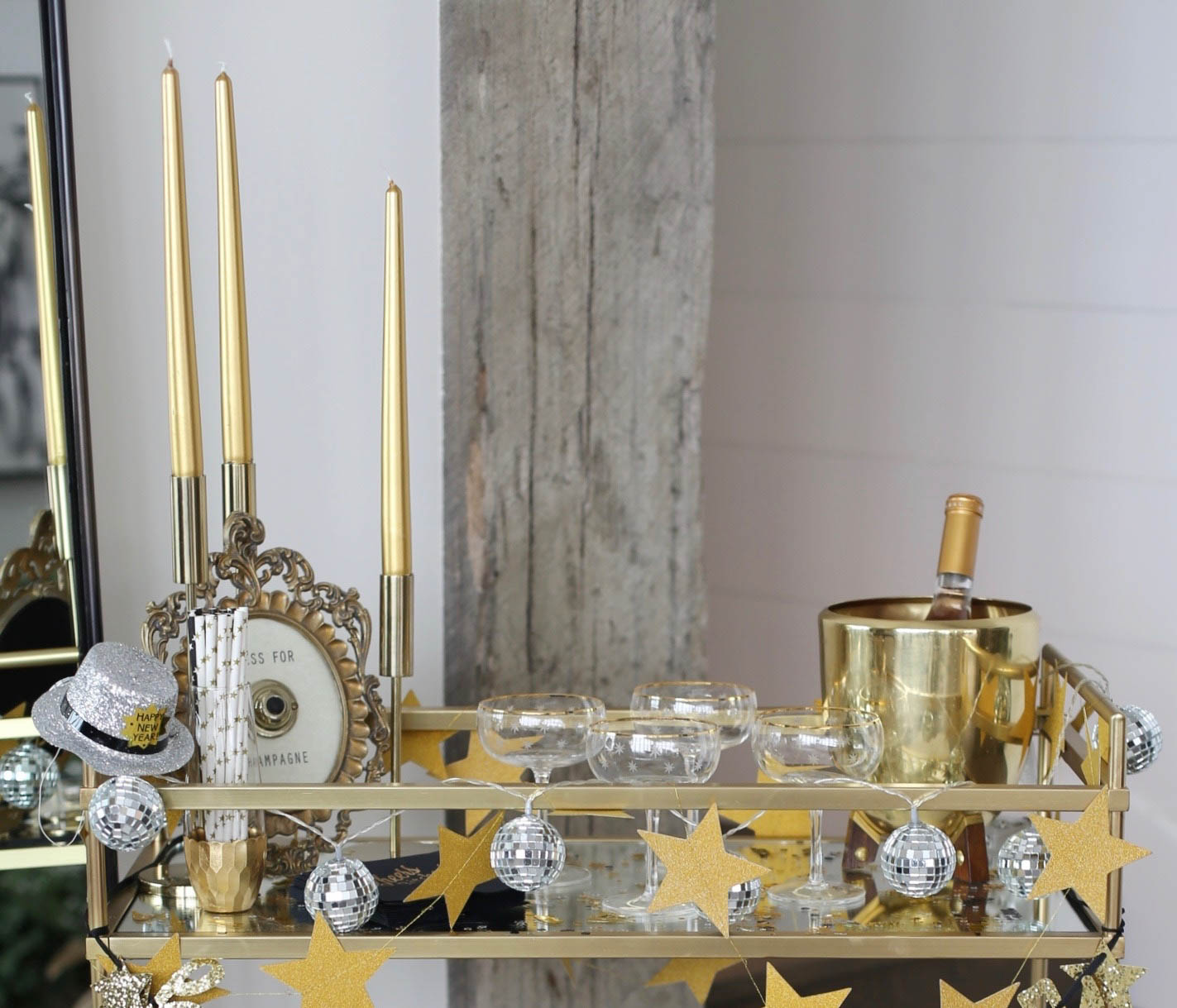 NYE Bar Cart