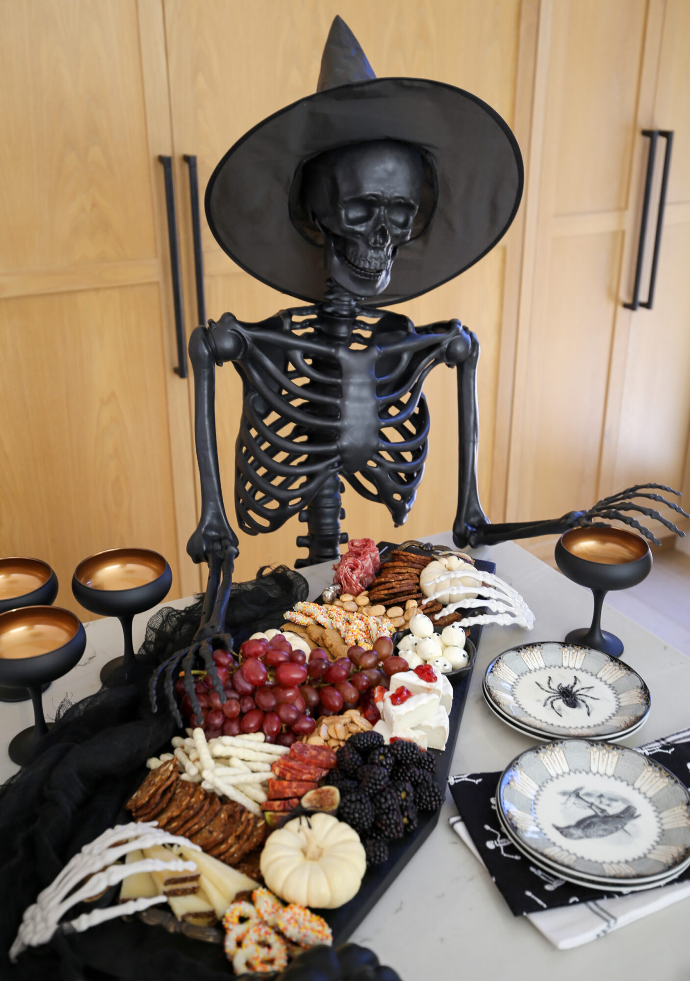 halloween charbooterie board
