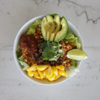healthy taco salad
