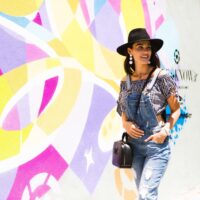 magic wall venice overall ootd