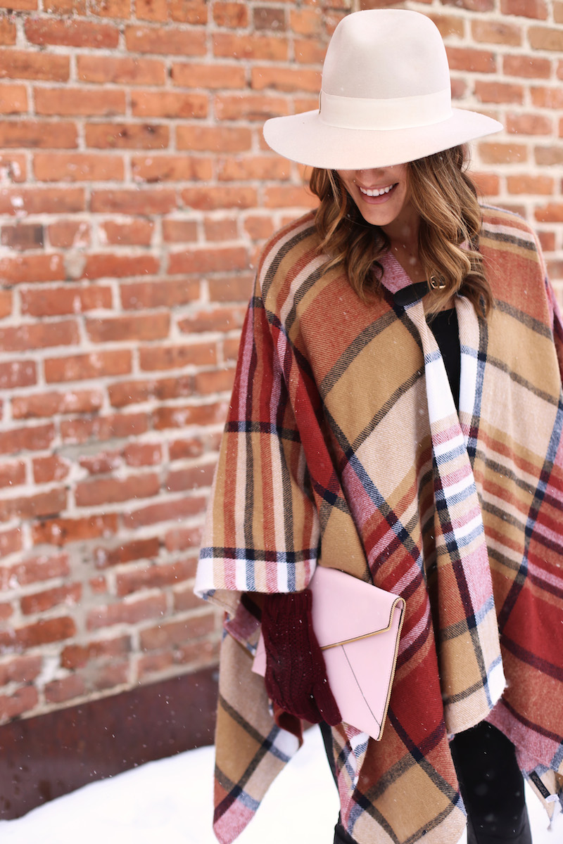 plaid cape_sun valley _sbk