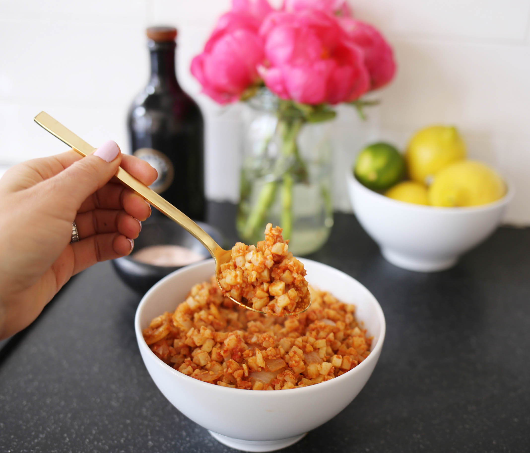 cauliflower rice recipe