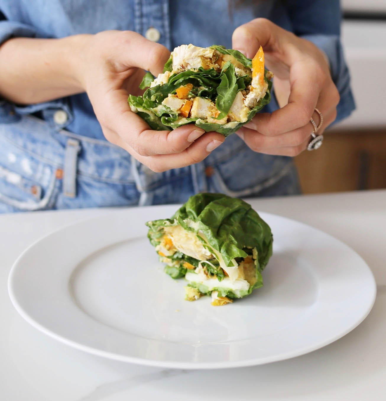 rainbow wrap recipe