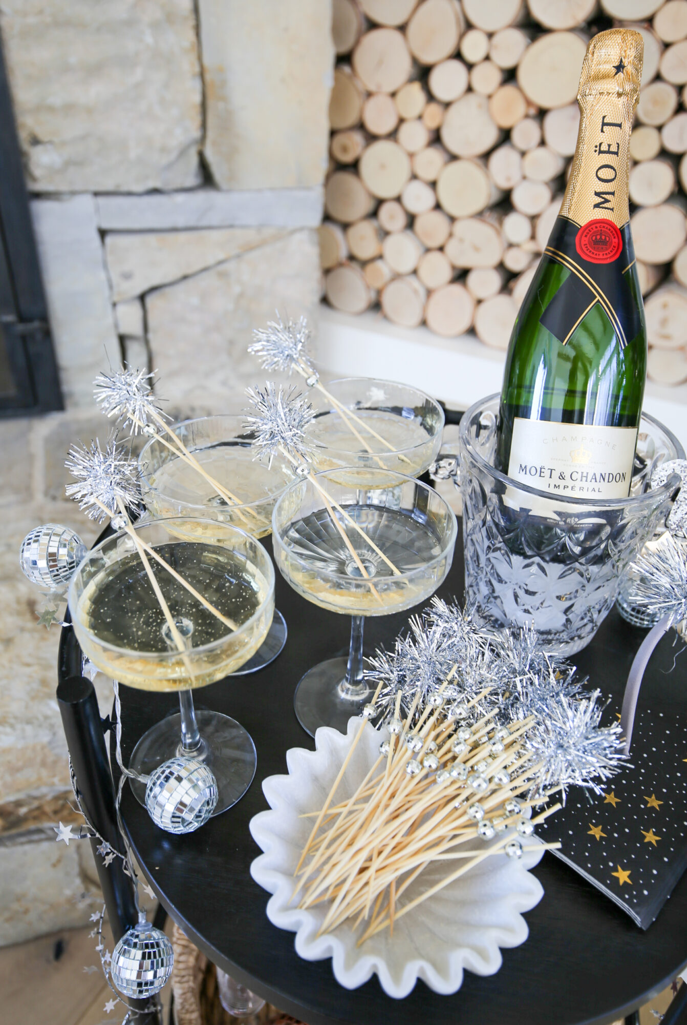 new years eve champagne bar