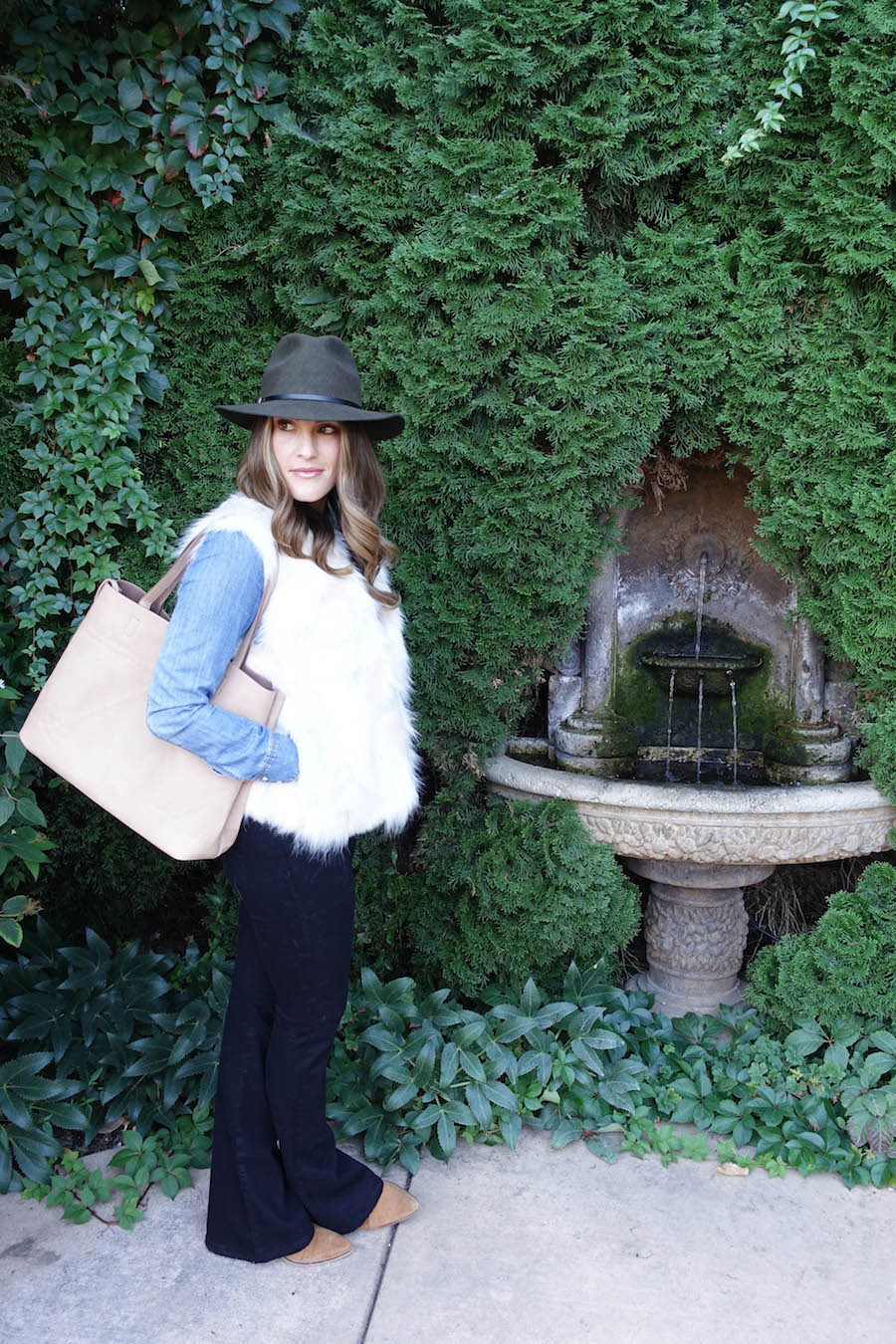 faux fur fall_styled by kasey