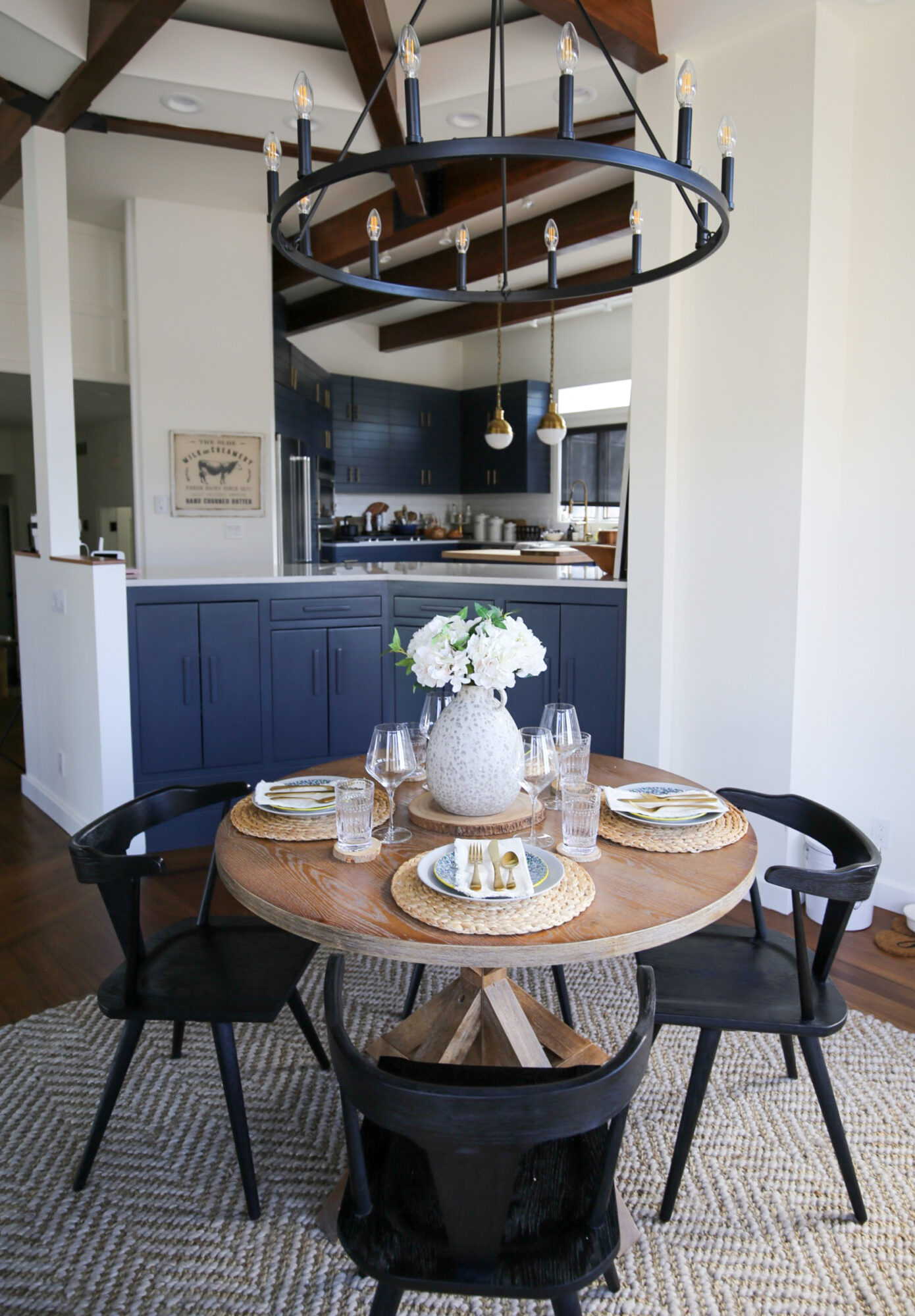 spring tablescape
