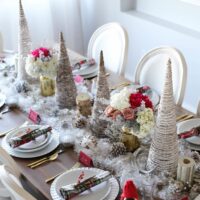 holiday tablescape