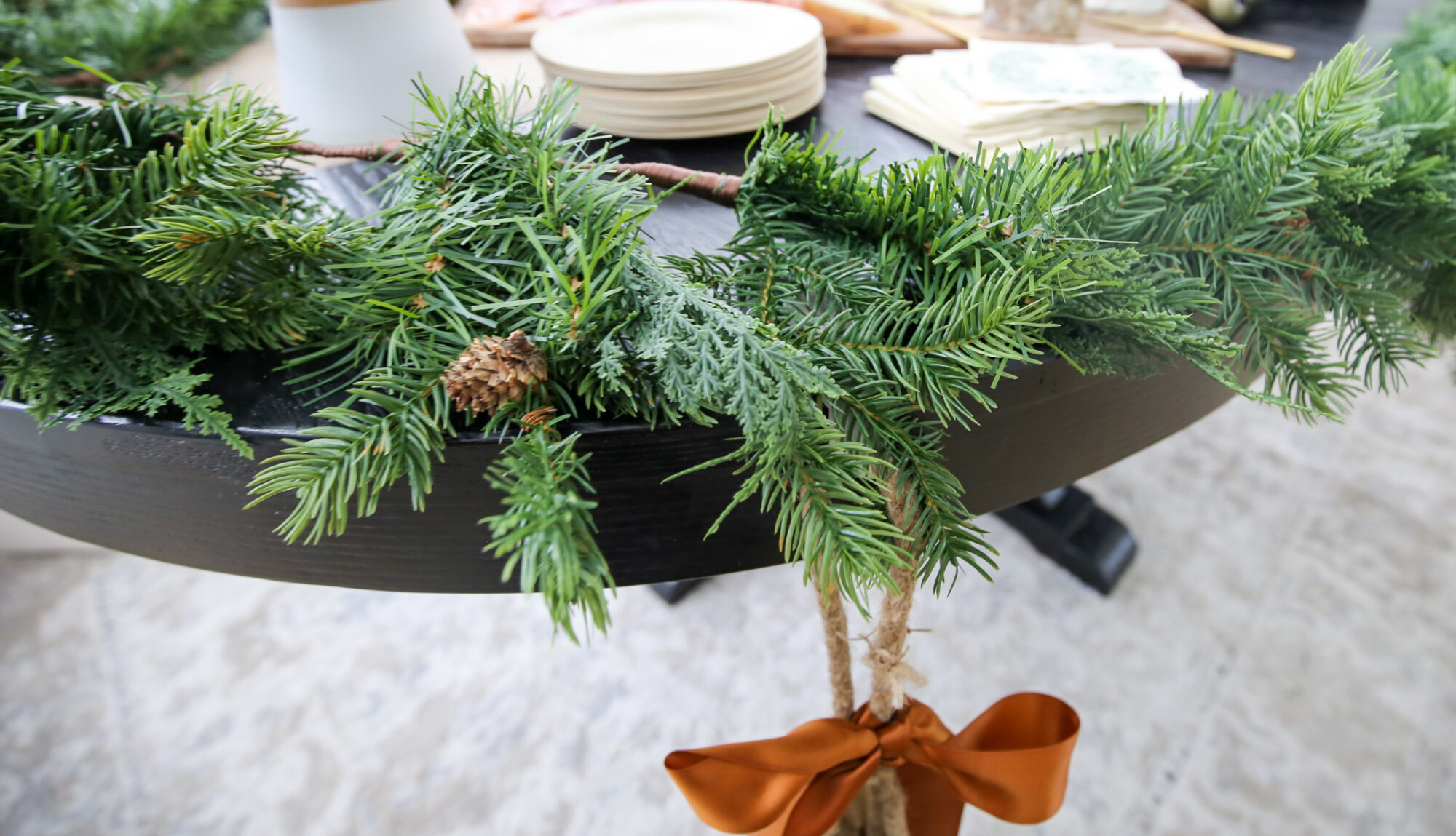 christmas holiday grazing table