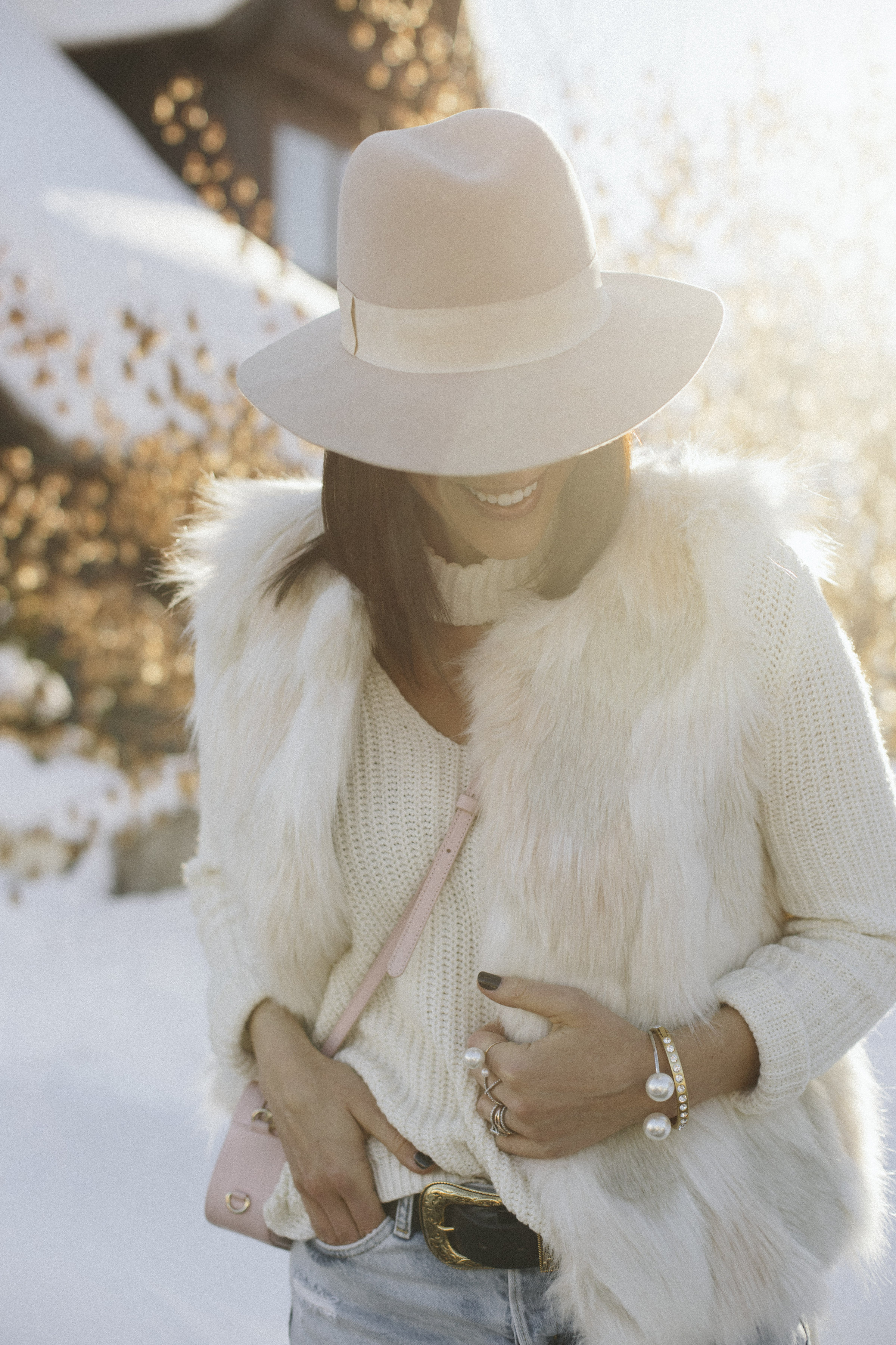 winter white styled by kasey
