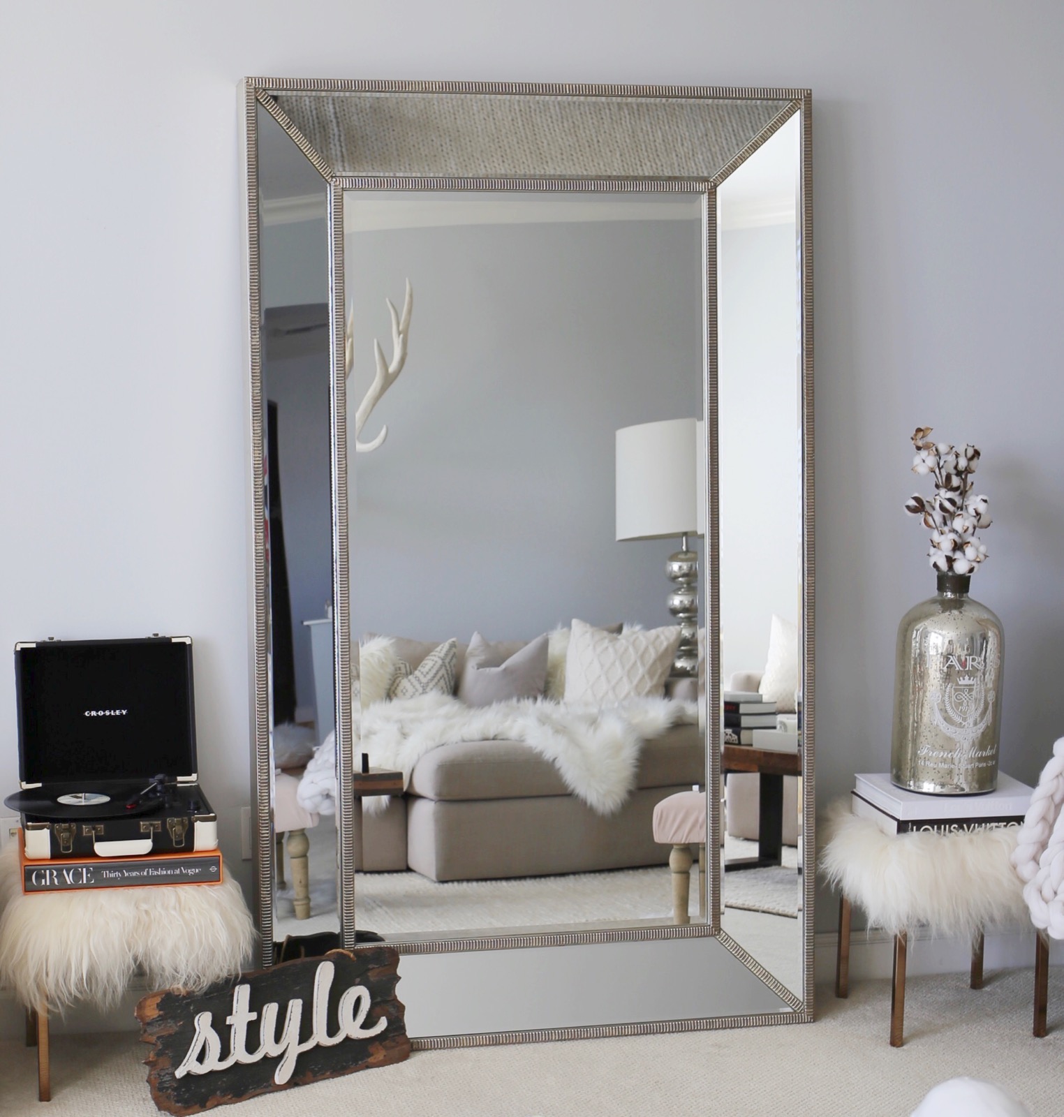 living room mirror