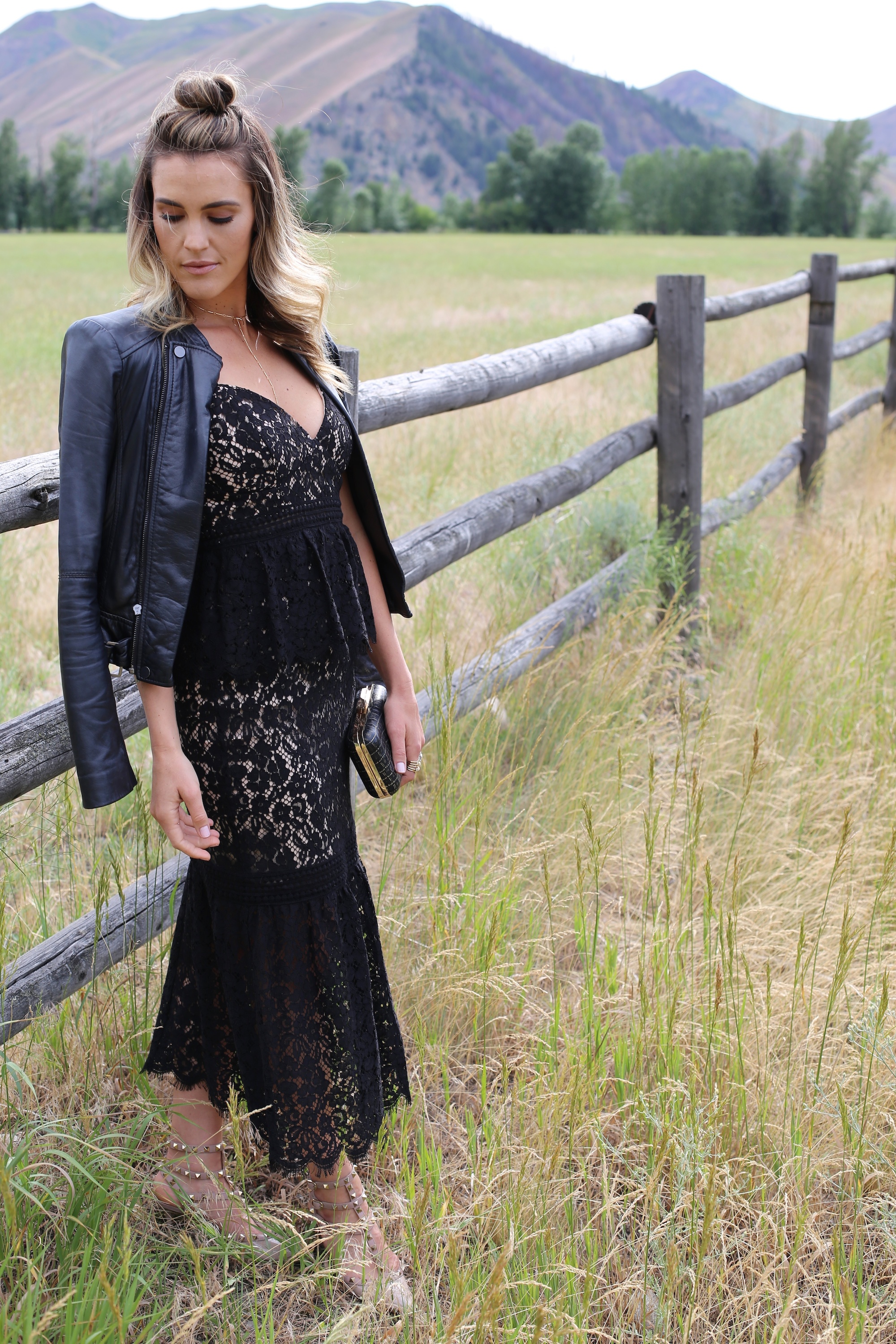 country girl lace dress styled by kasey