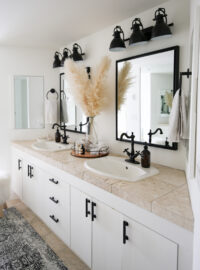 bathroom remodel before and after