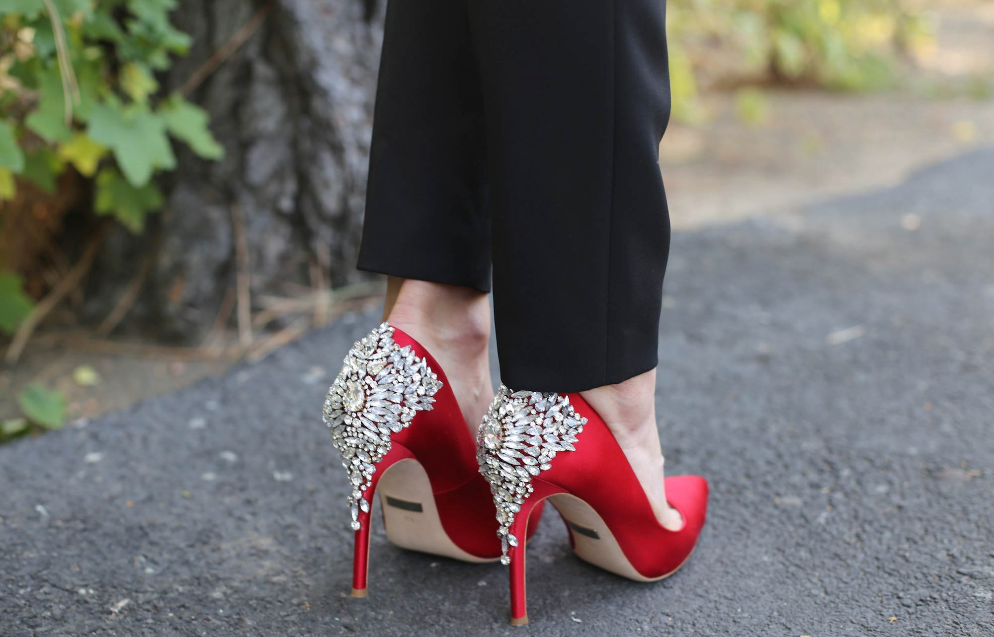 suited up ruby red slippers