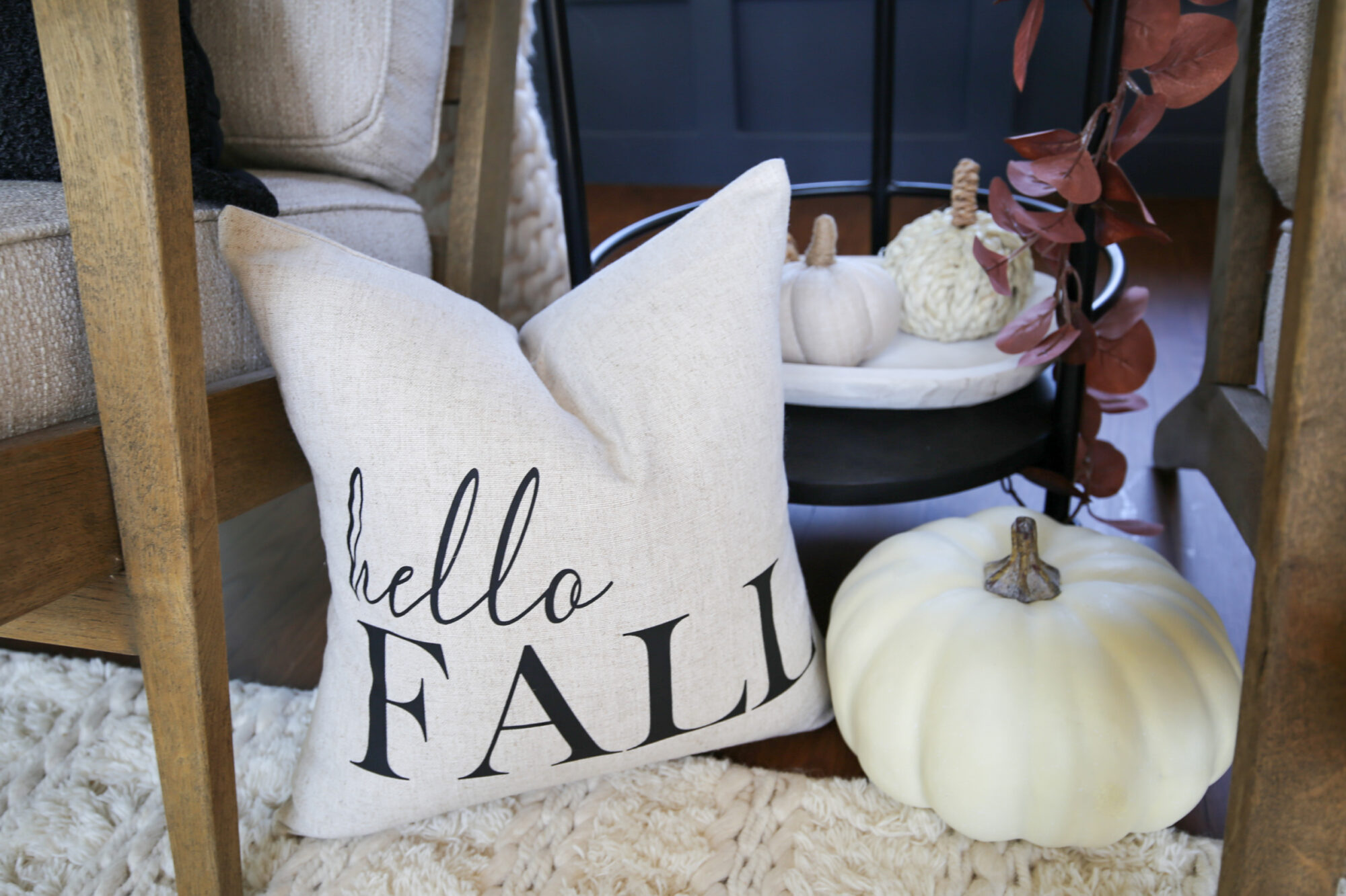 mini fall bar cart