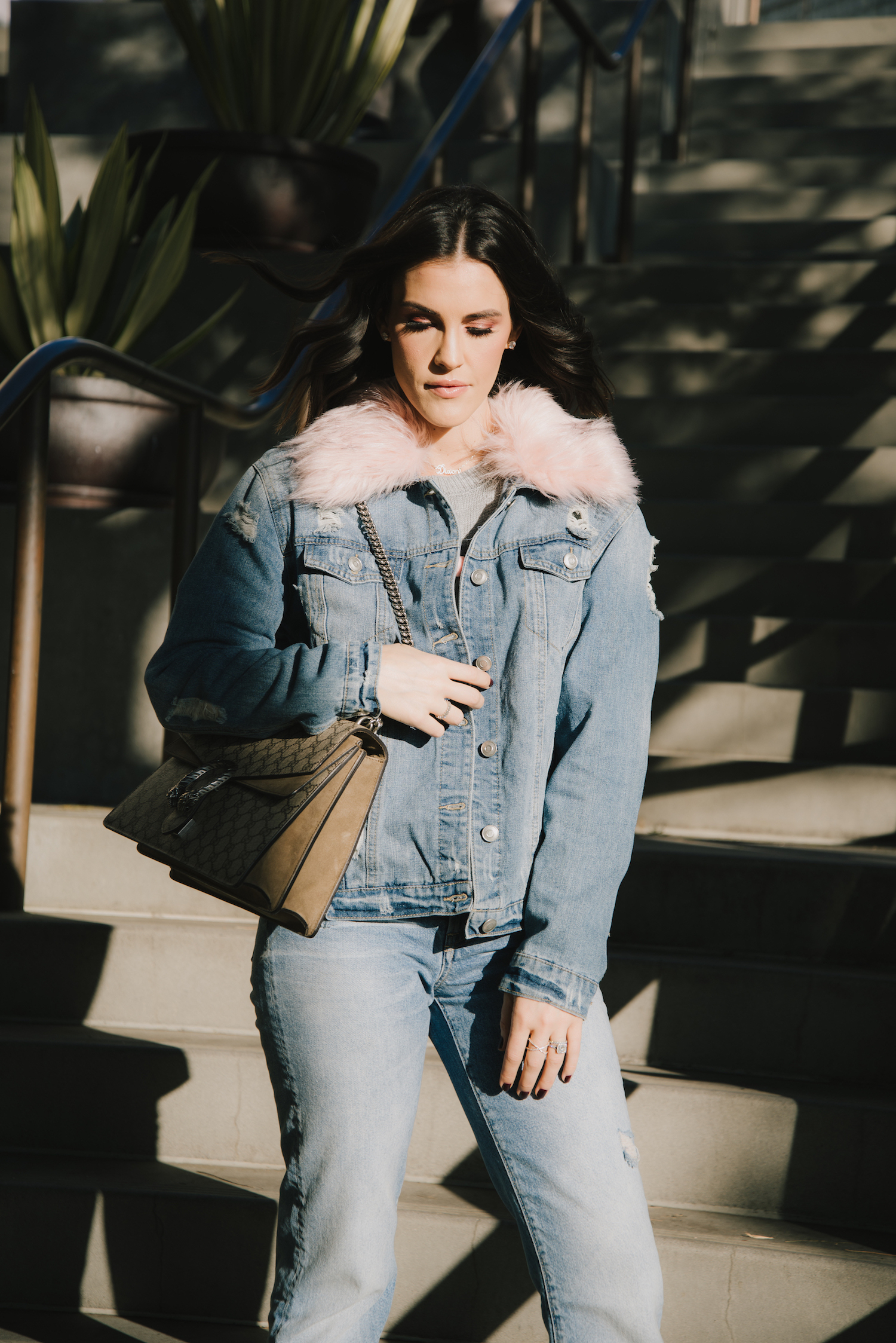 blush and blue jean baby