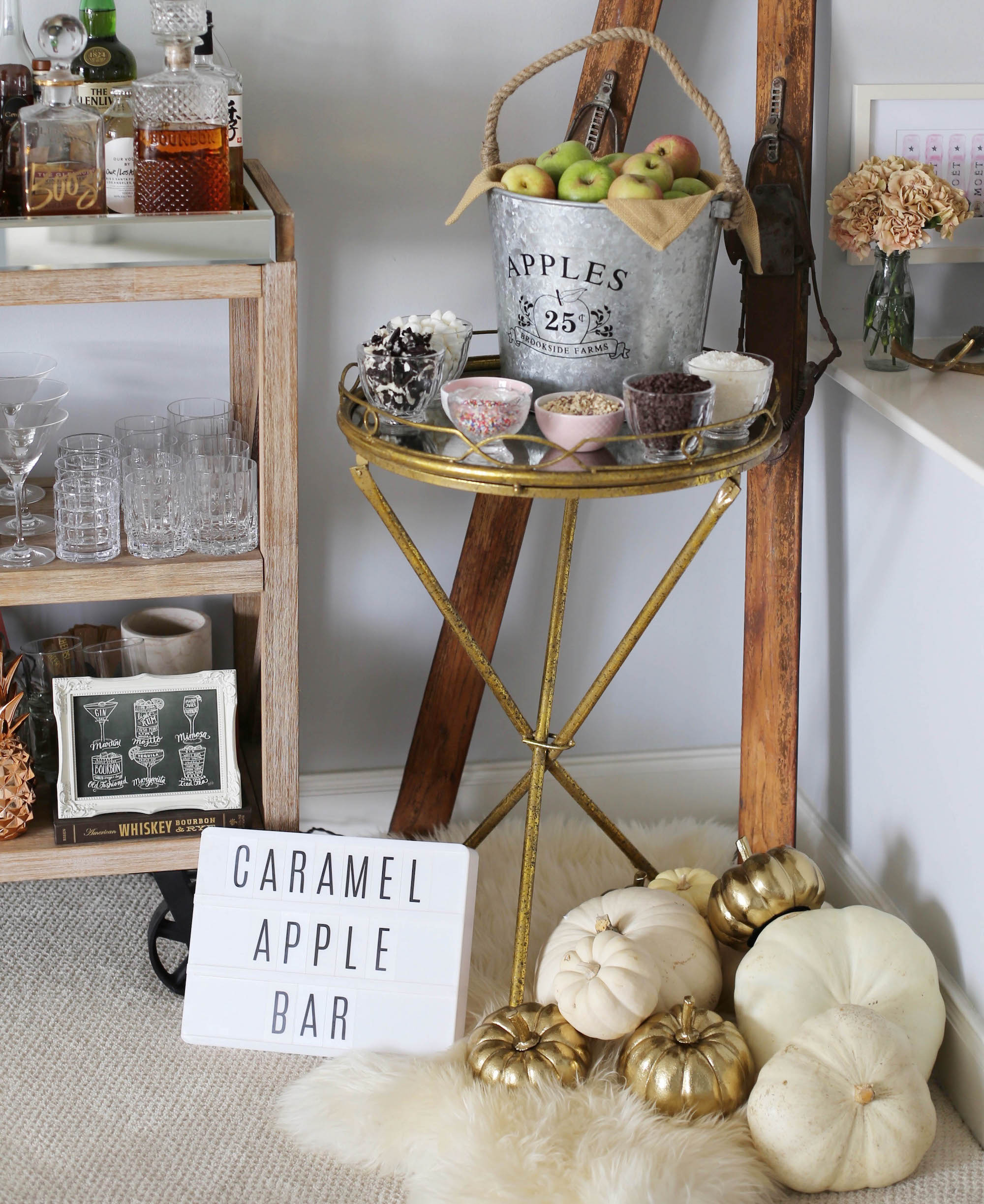 caramel apple bar