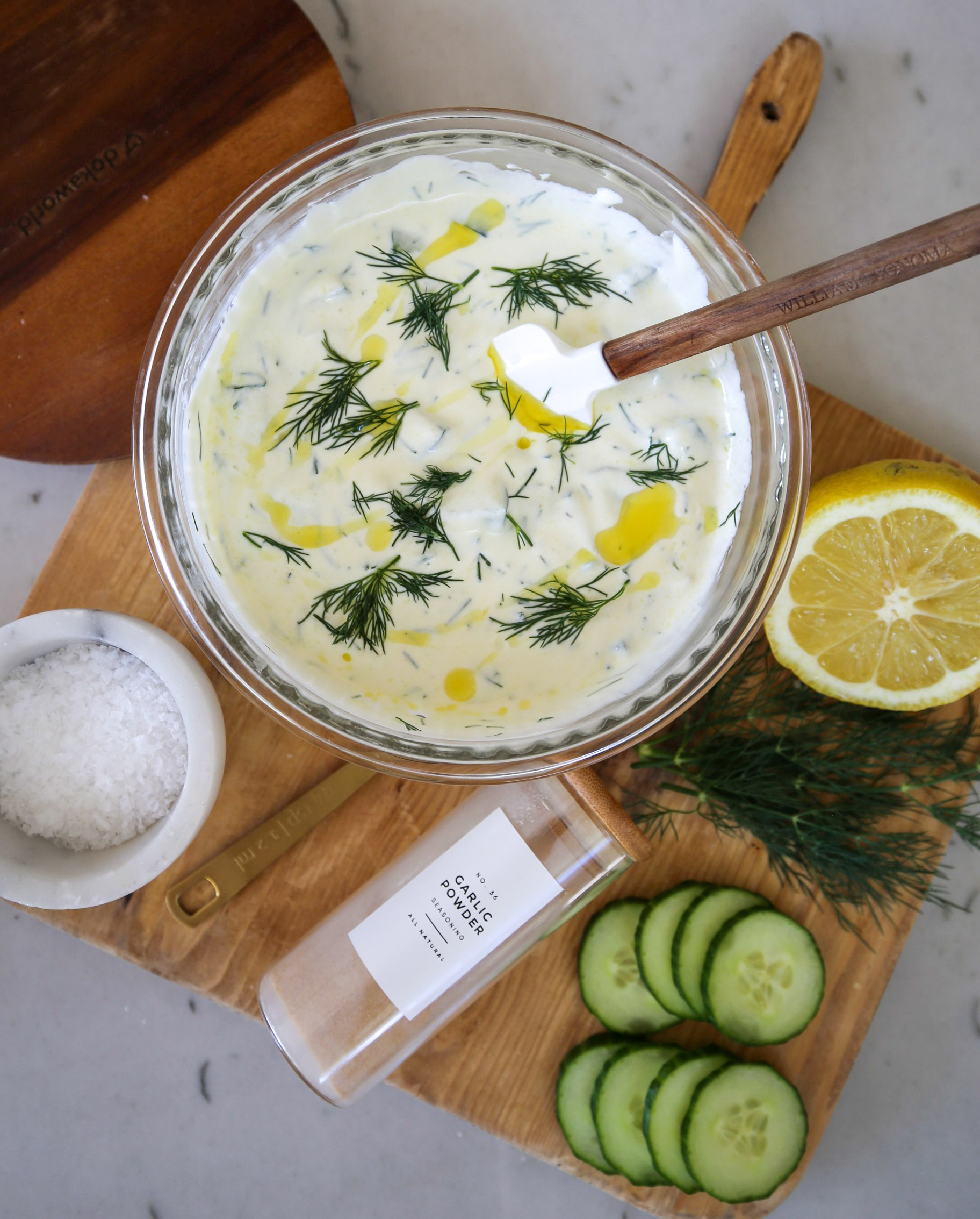 Homemade Greek Yogurt Tzatziki – Ready in 10 Minutes