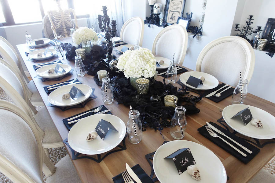 halloween dinner party