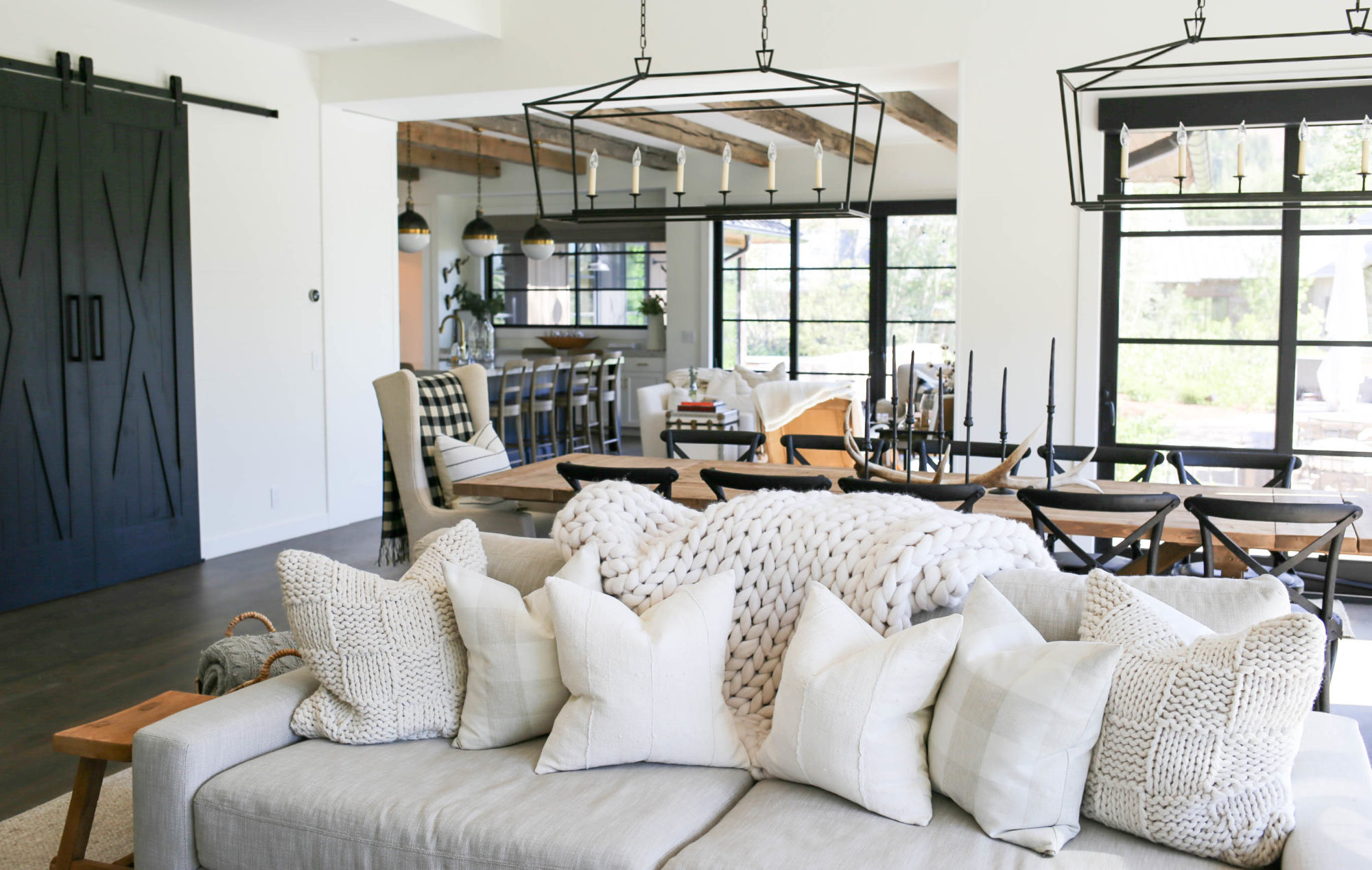 farmhouse living room