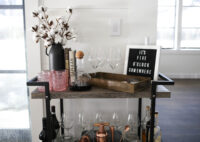 bar cart styling home depot