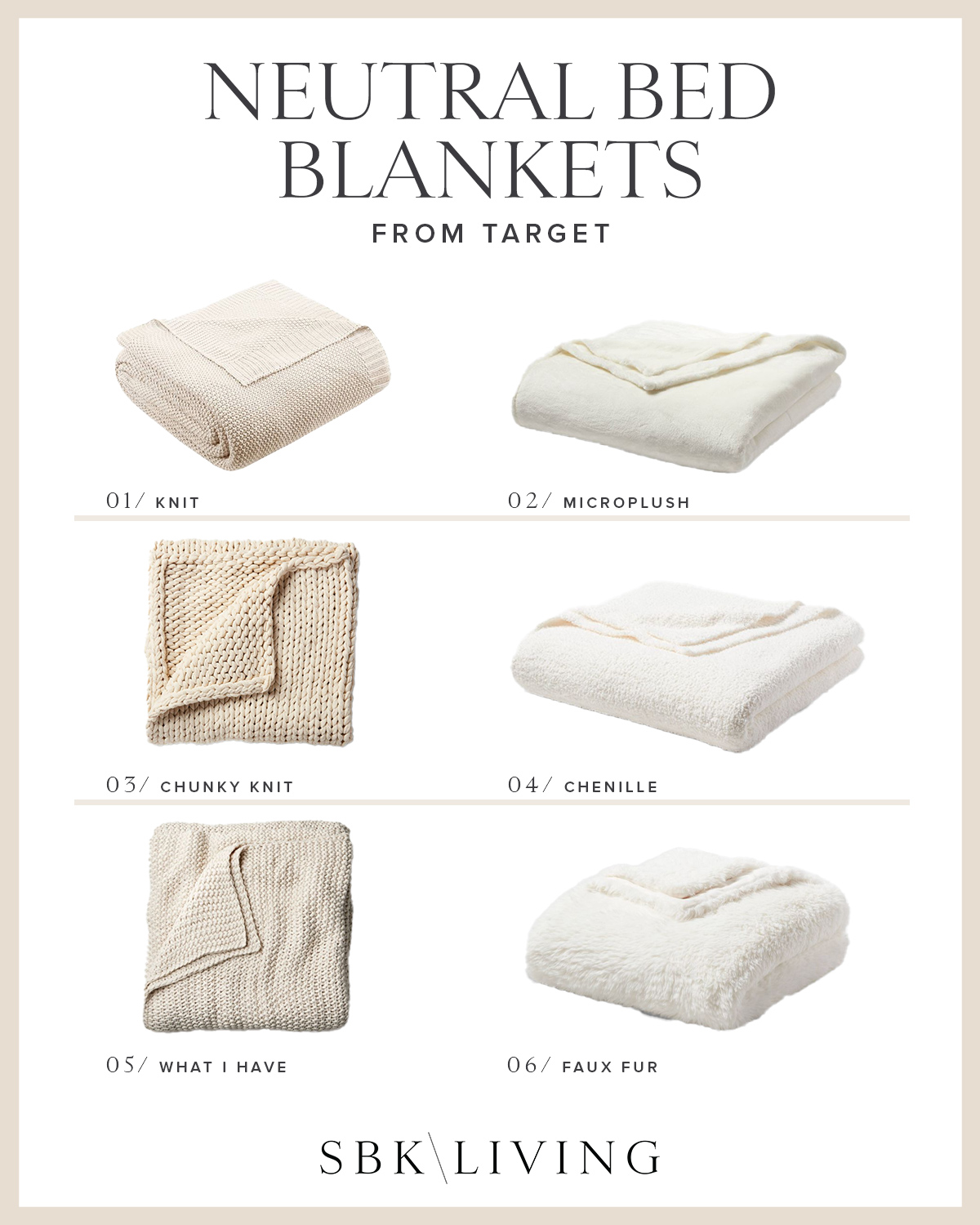 Neutral Bed Blankets From Target