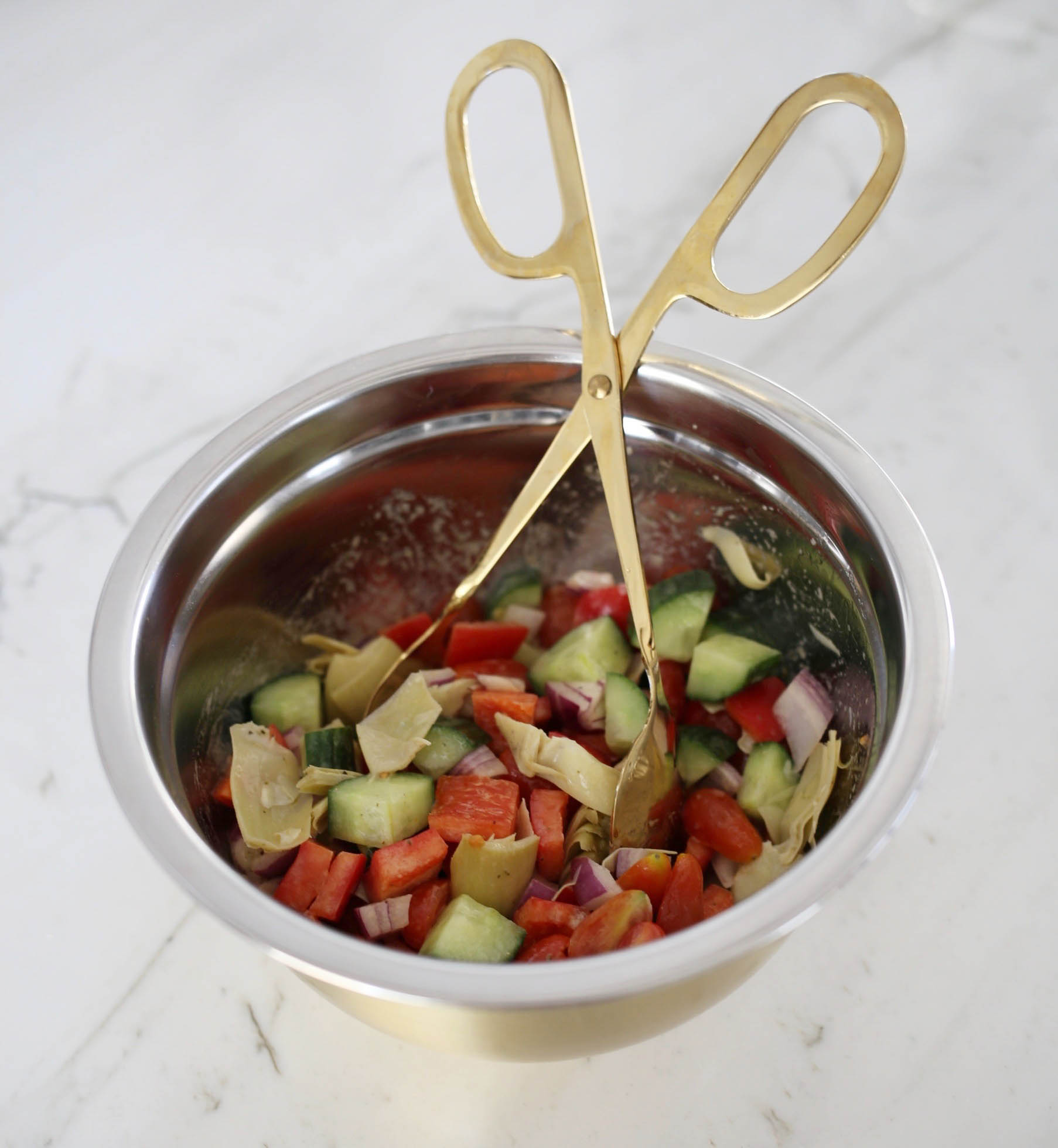 healthy greek salad_