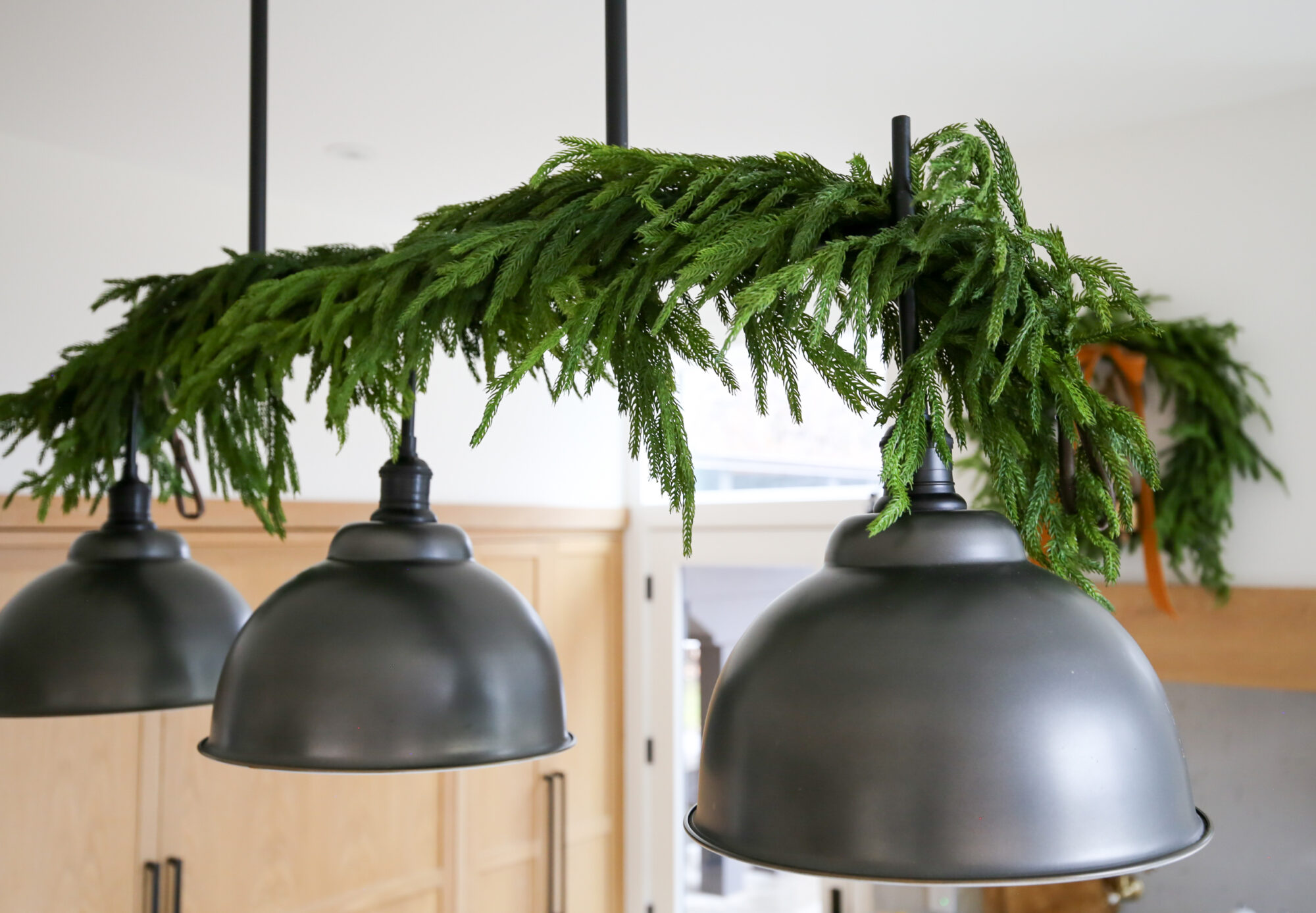 modern country christmas kitchen decor 