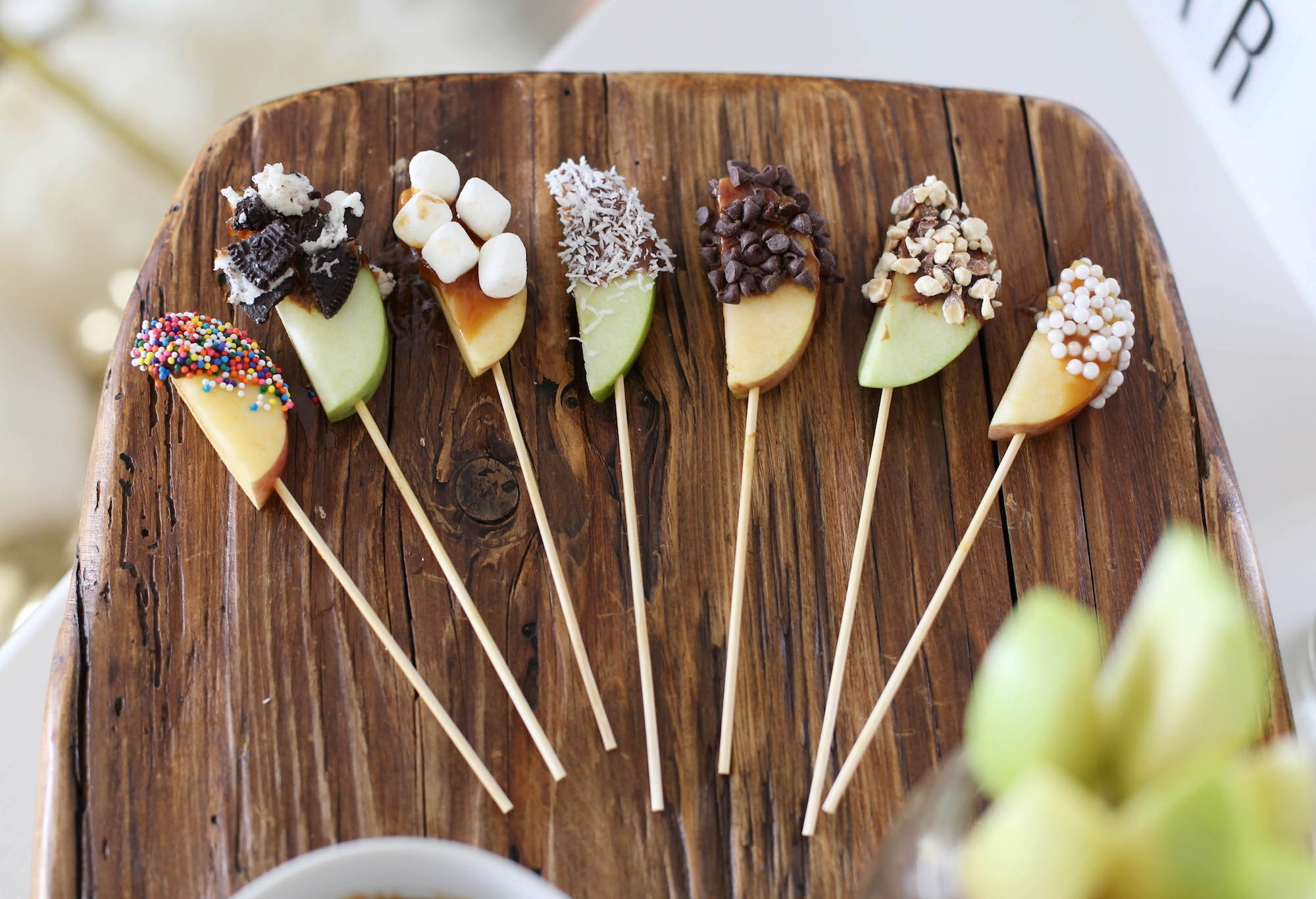 caramel apple bar