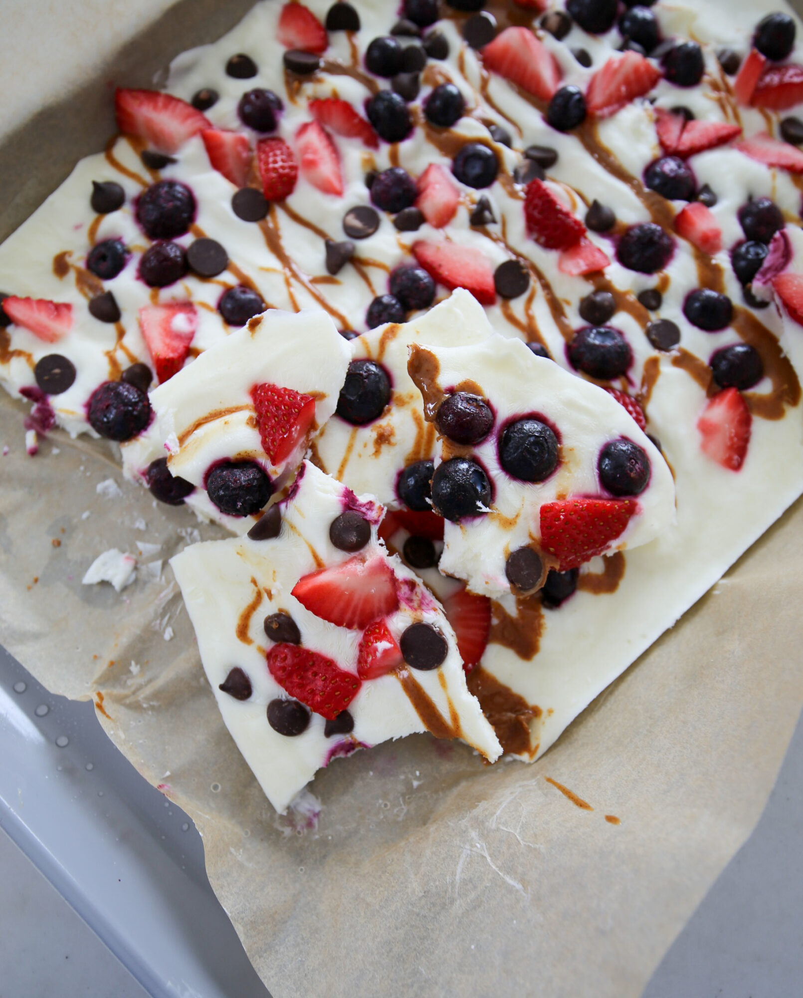 greek yogurt bark