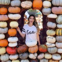 pumpkin patch boo tee styled by kasey