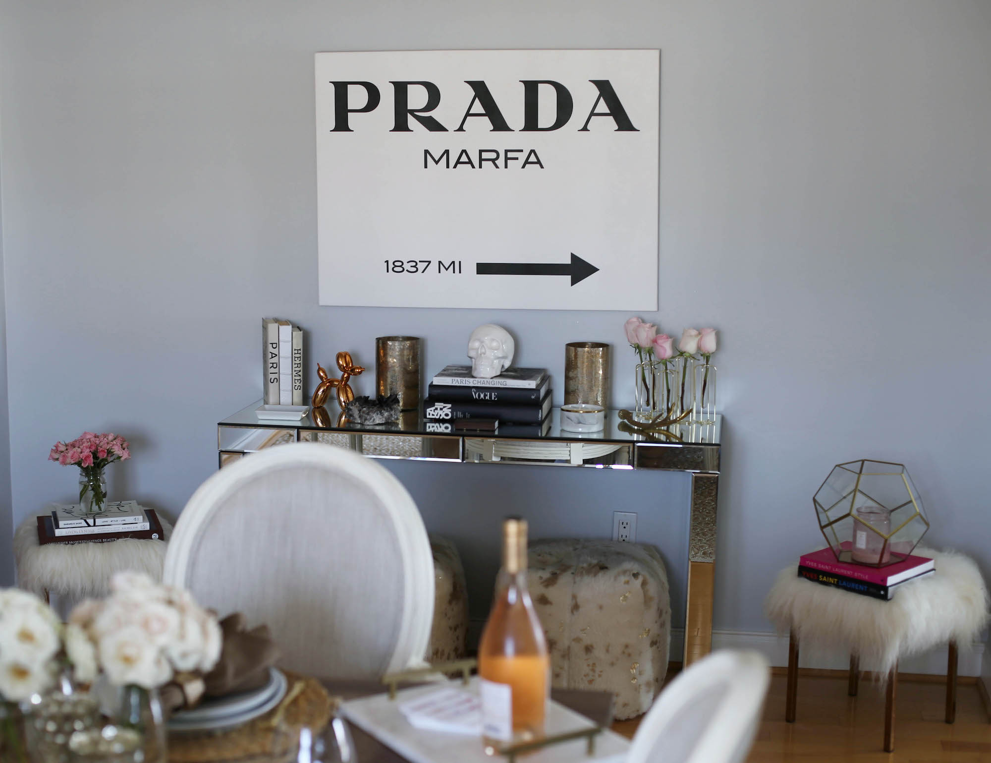 console table styling
