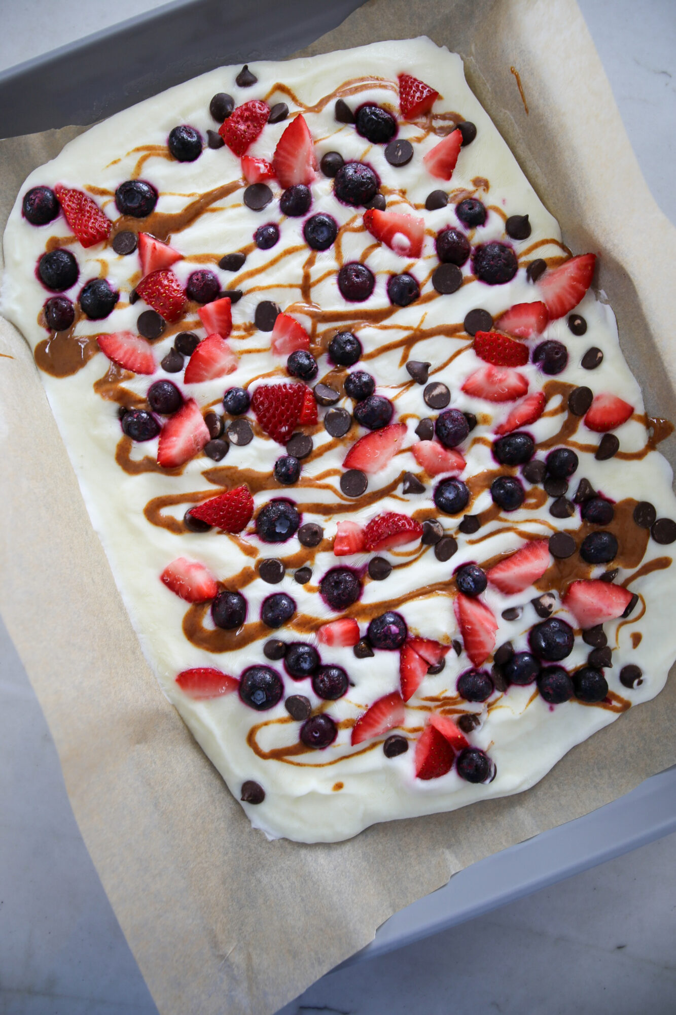 greek yogurt bark