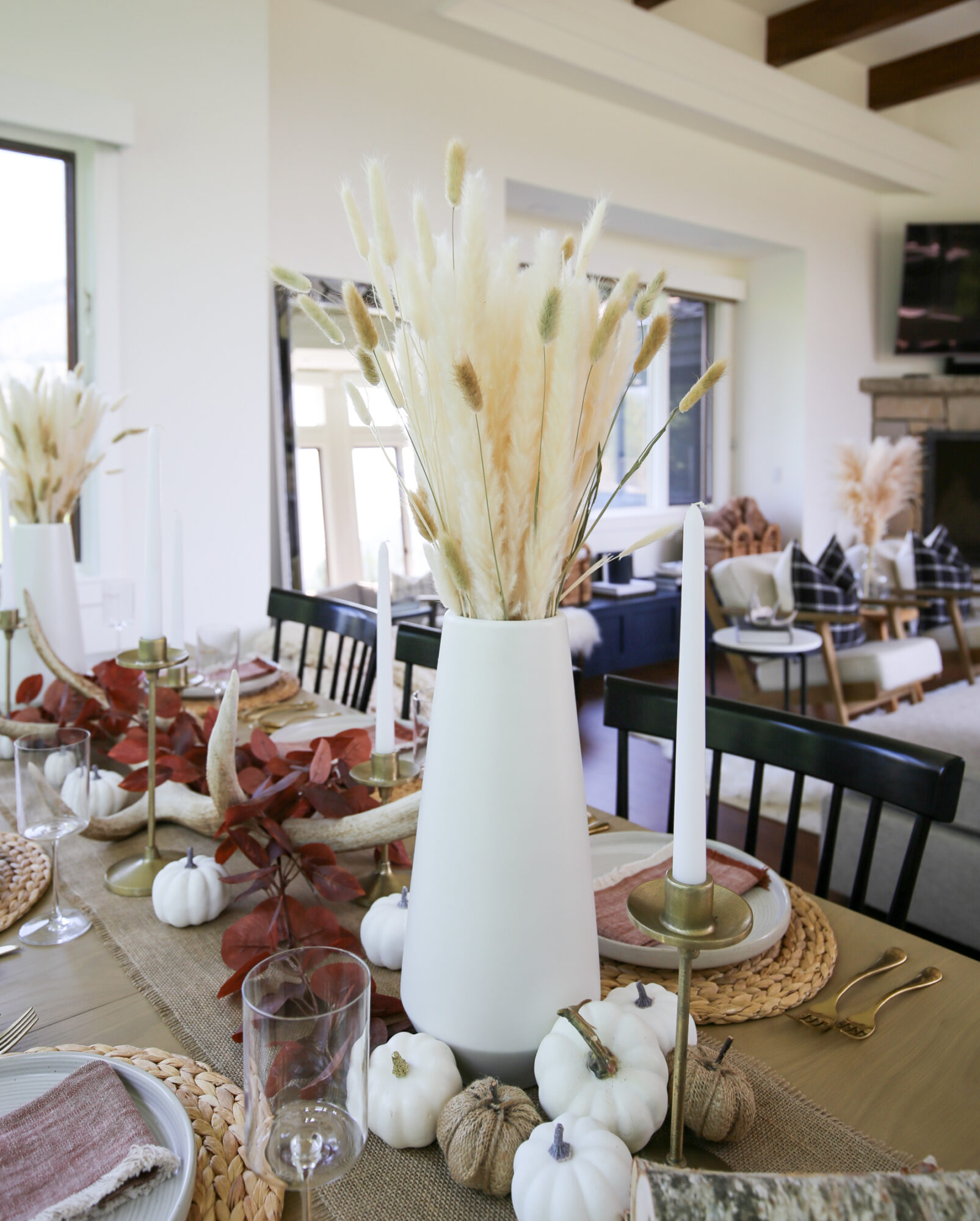fall tablescape