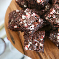 grain free peppermint brownies