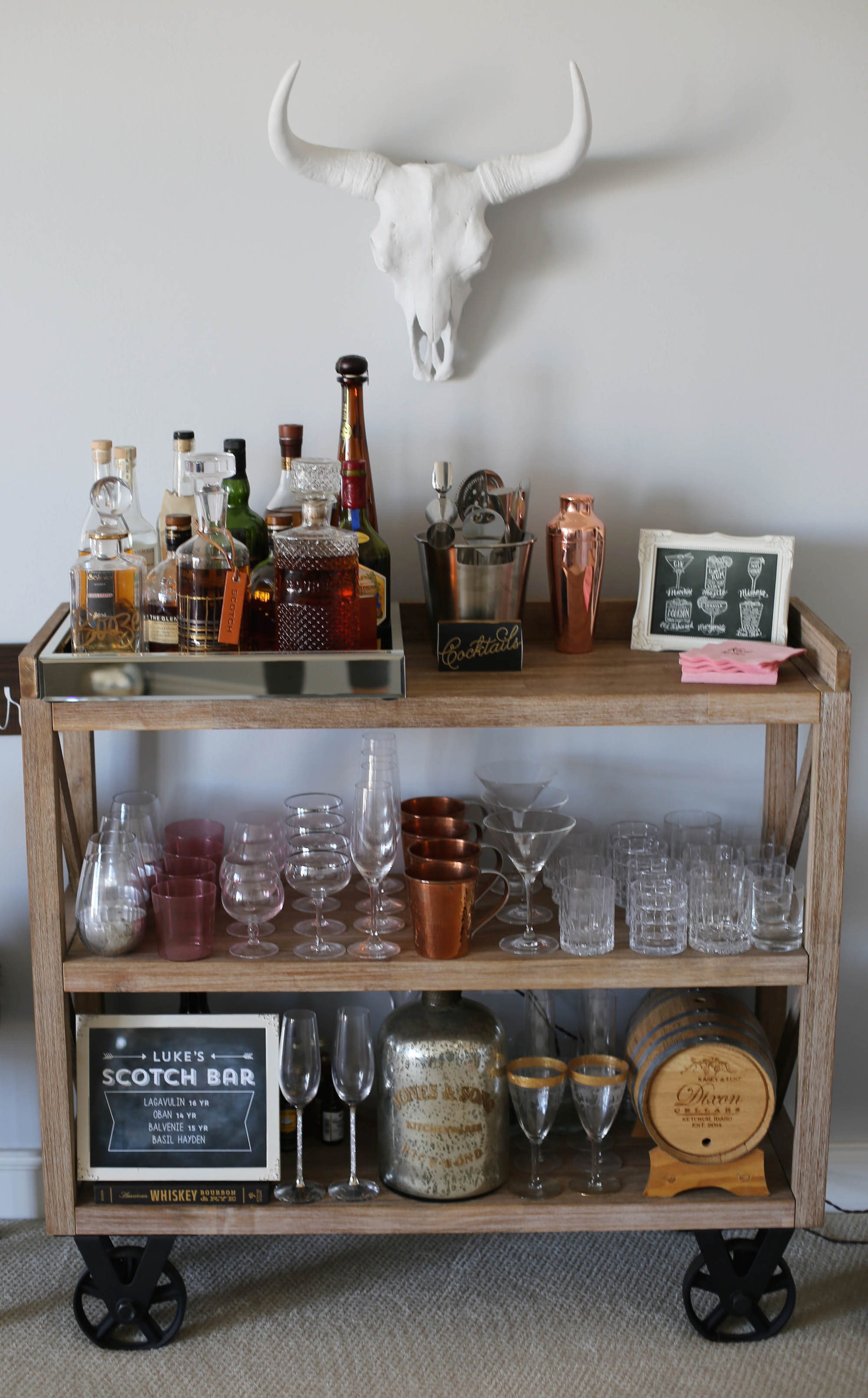 home style bar cart