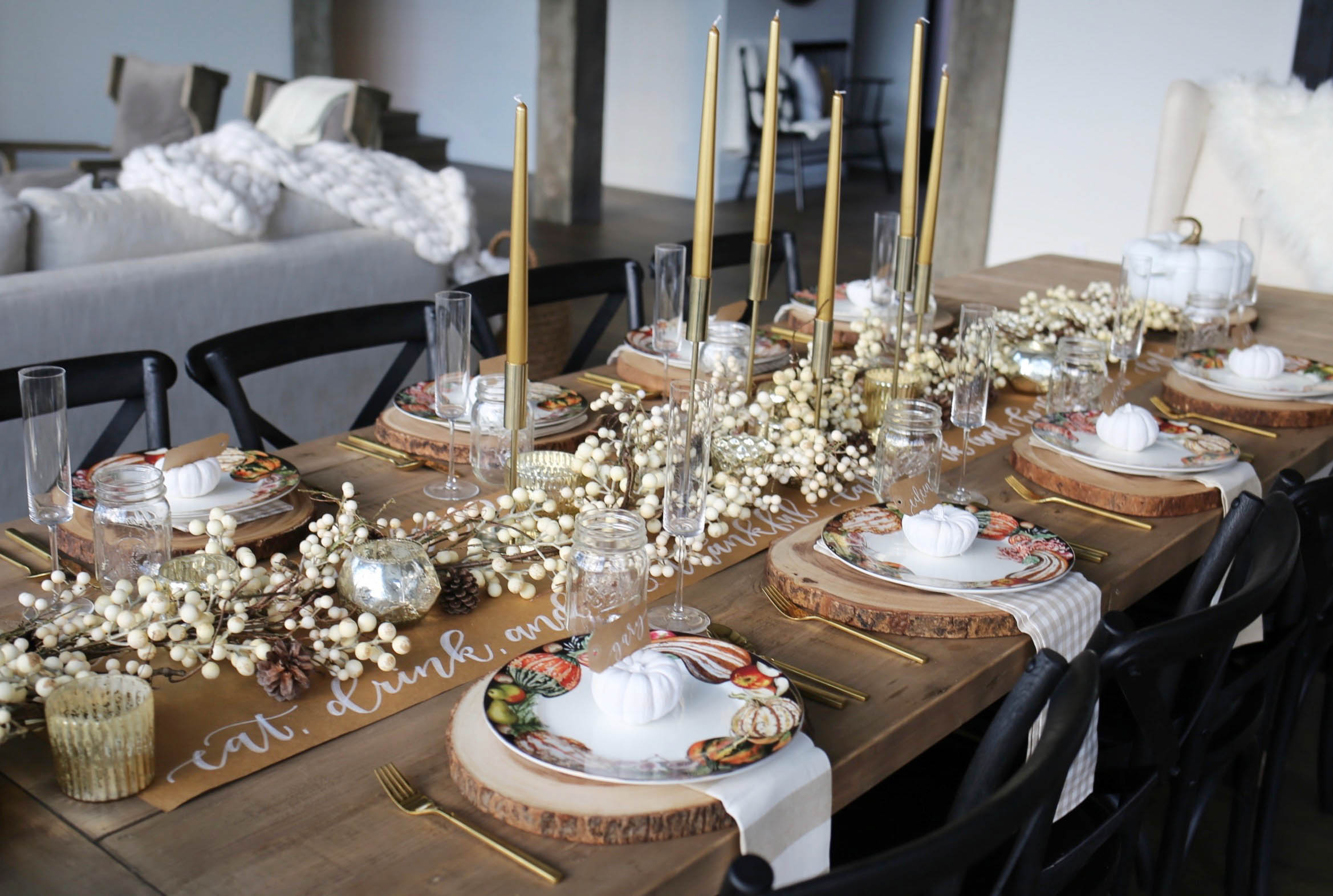 thanksgiving tablescape