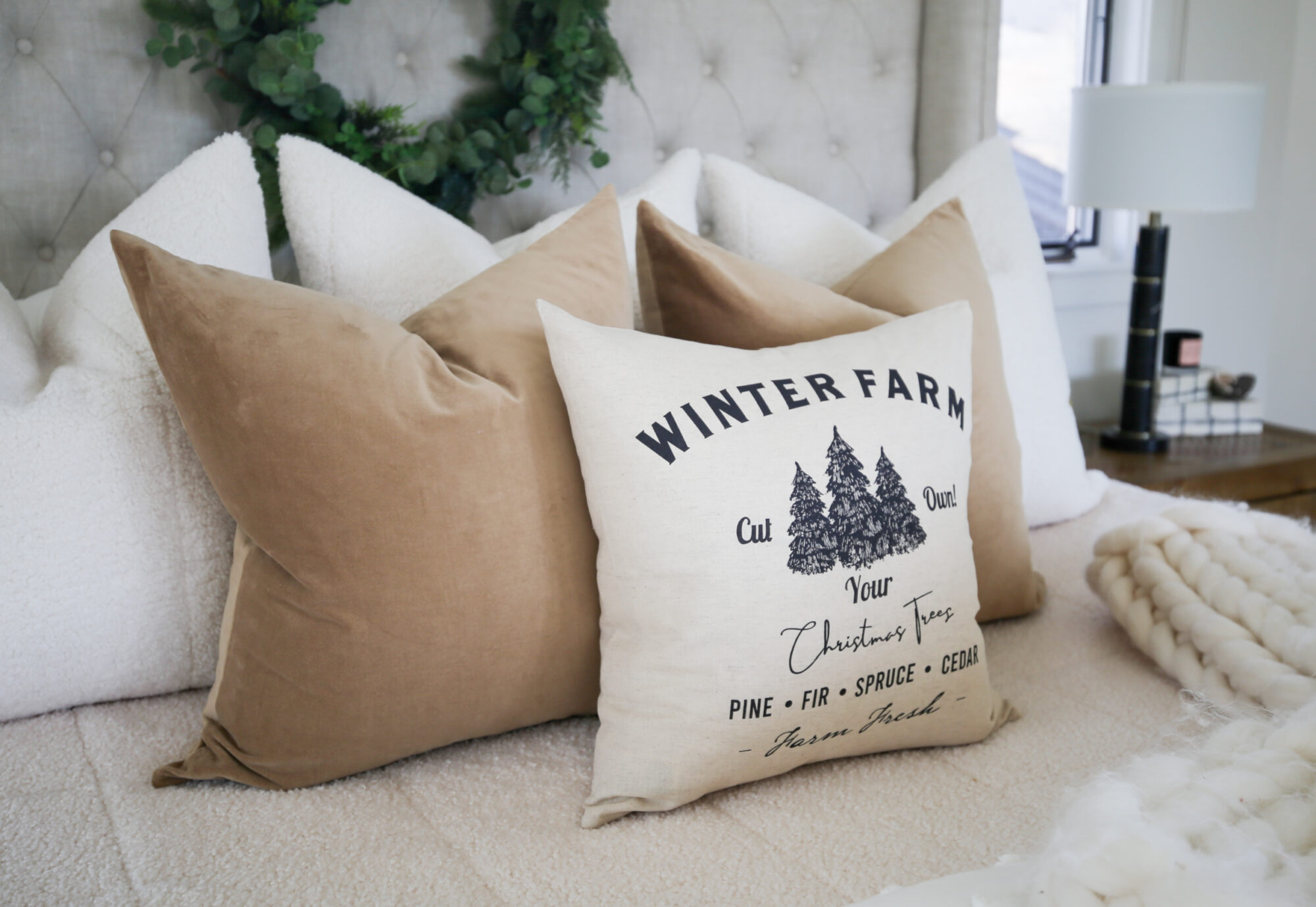 winter bedroom
