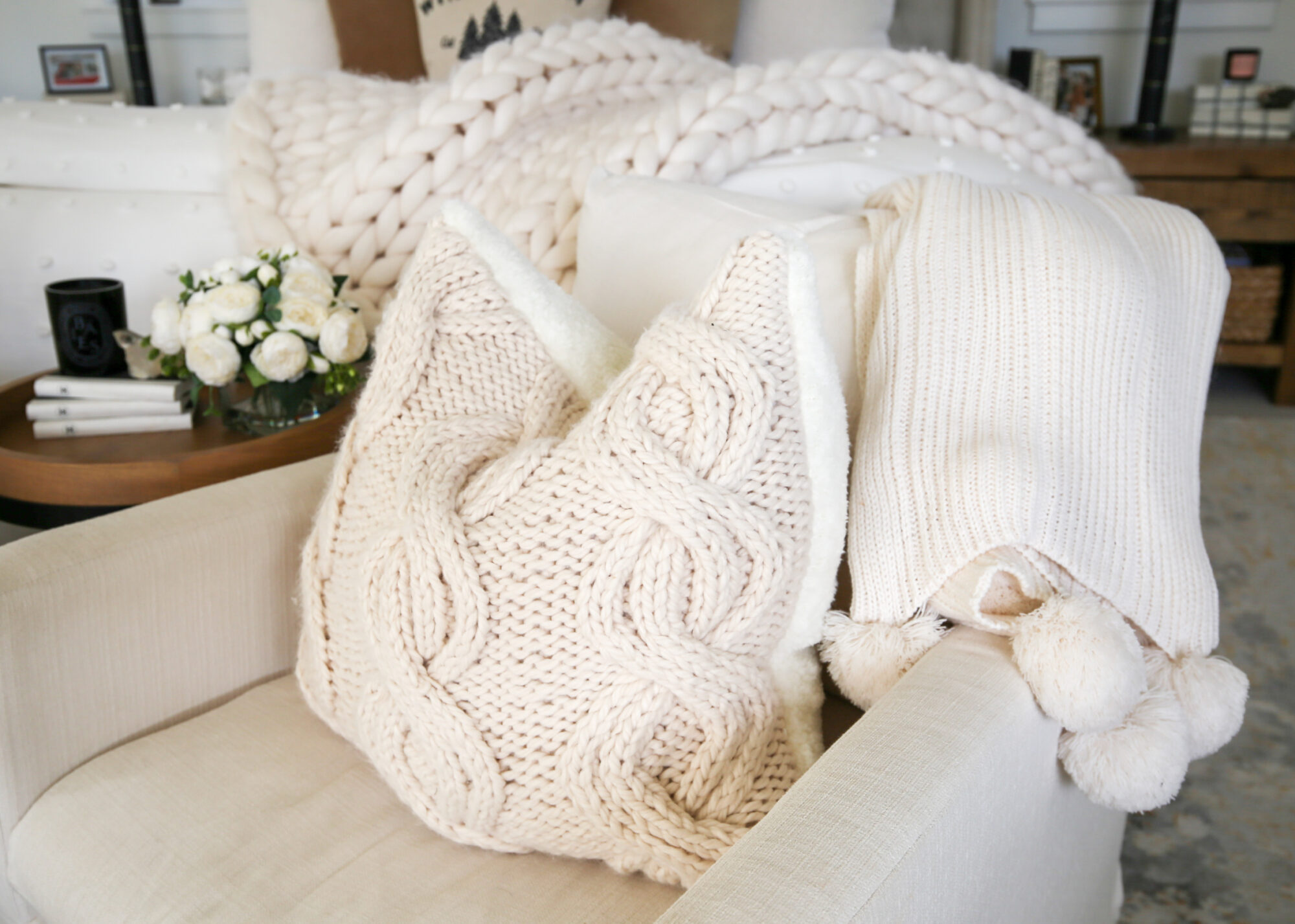 winter bedroom