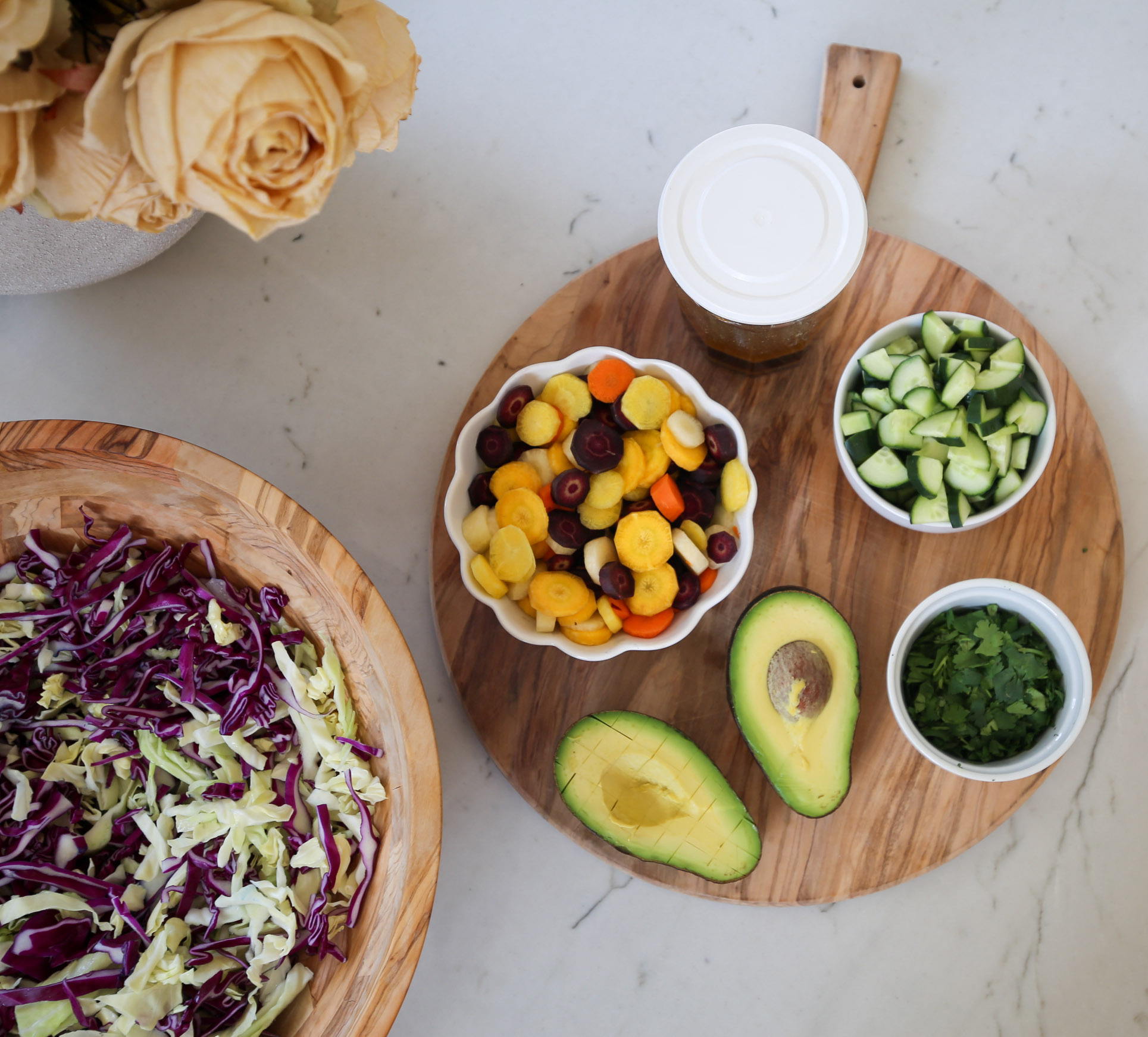 ginger cabbage salad