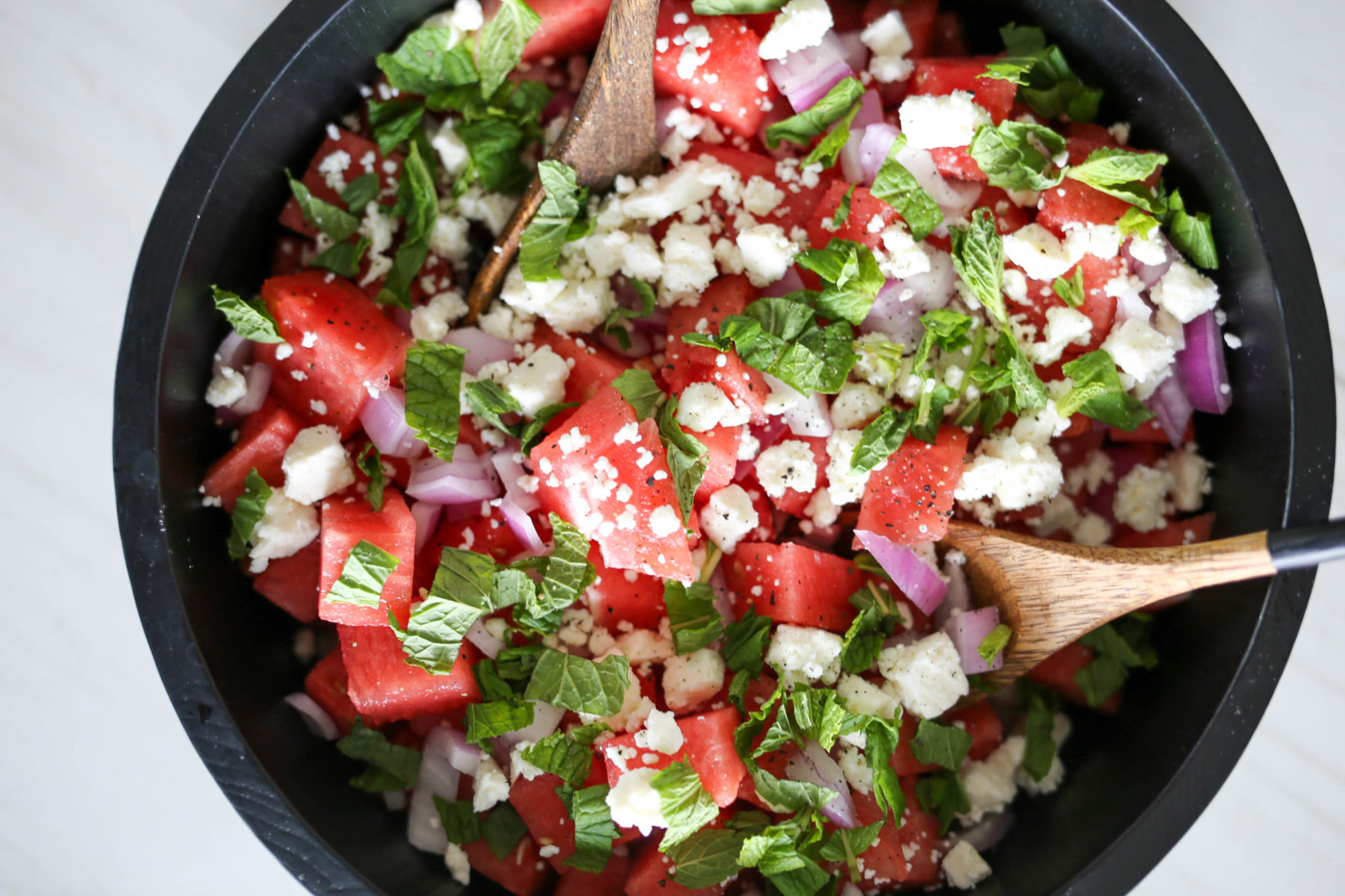 watermelon summer salad