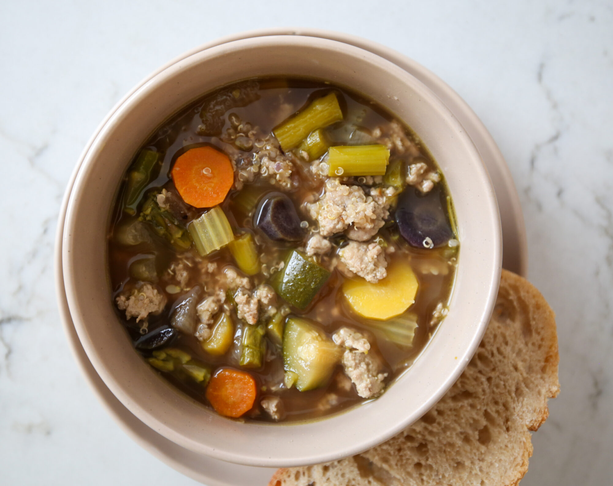 turkey ginger soup