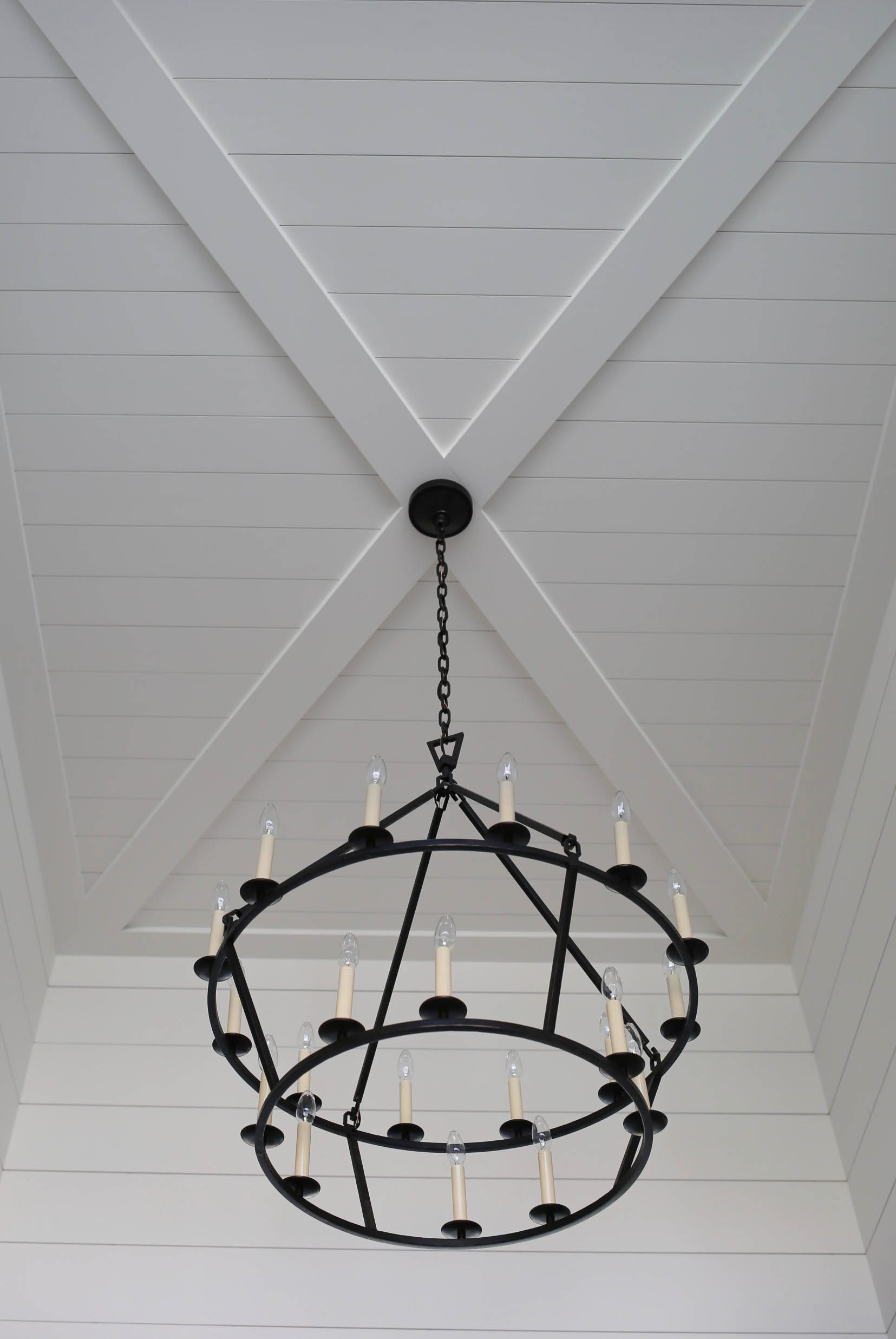 fall farmhouse entryway