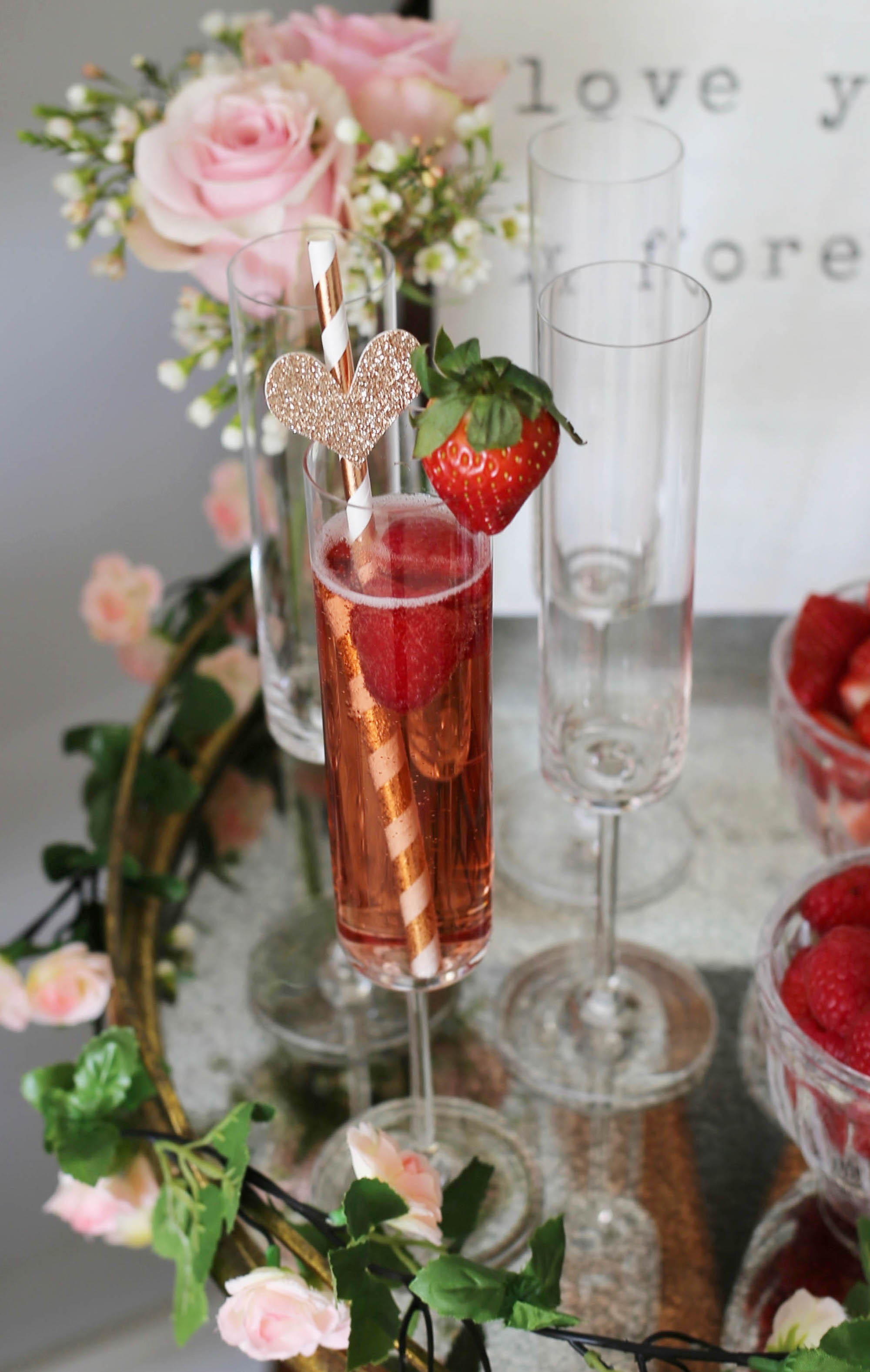 pink bubbly bar