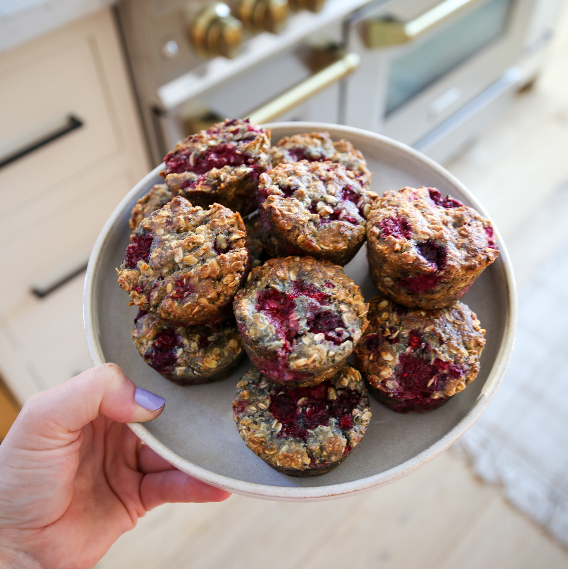 healthy raspberry muffins gluten free