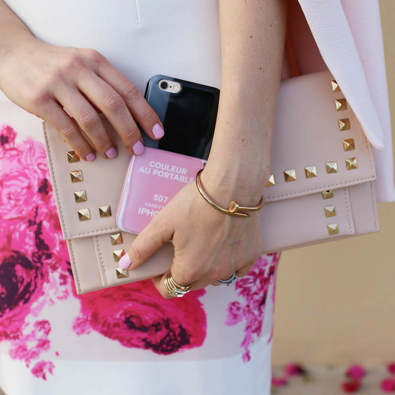spring dress bougainvillea florals